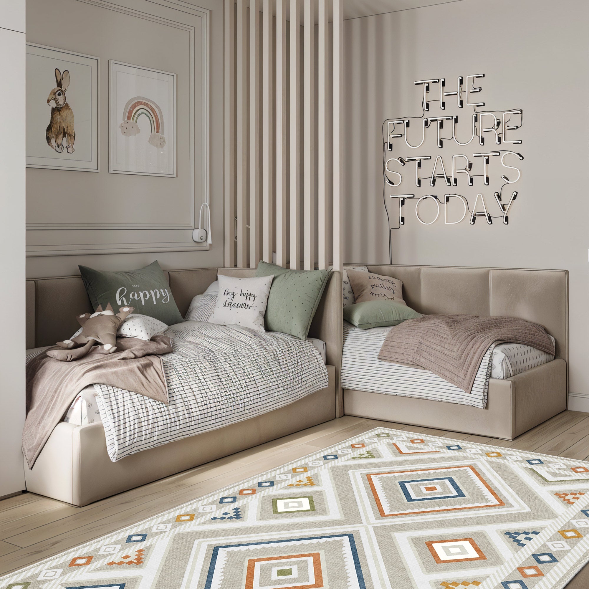 Royal Machine Washable Area Rug
