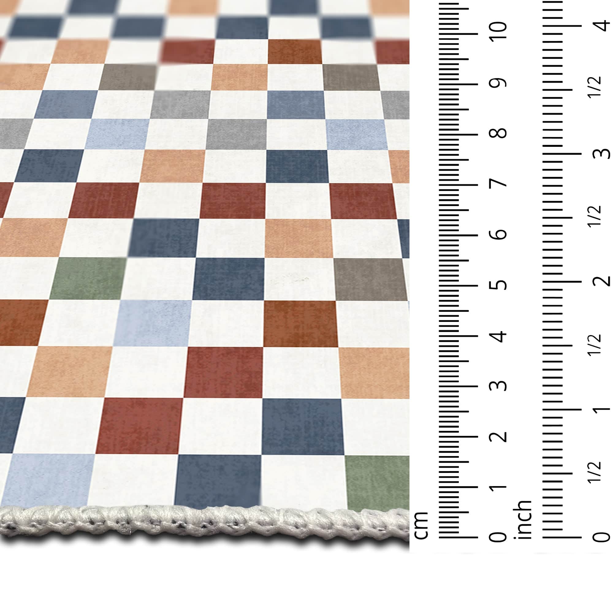Flame Machine Washable Area Rug