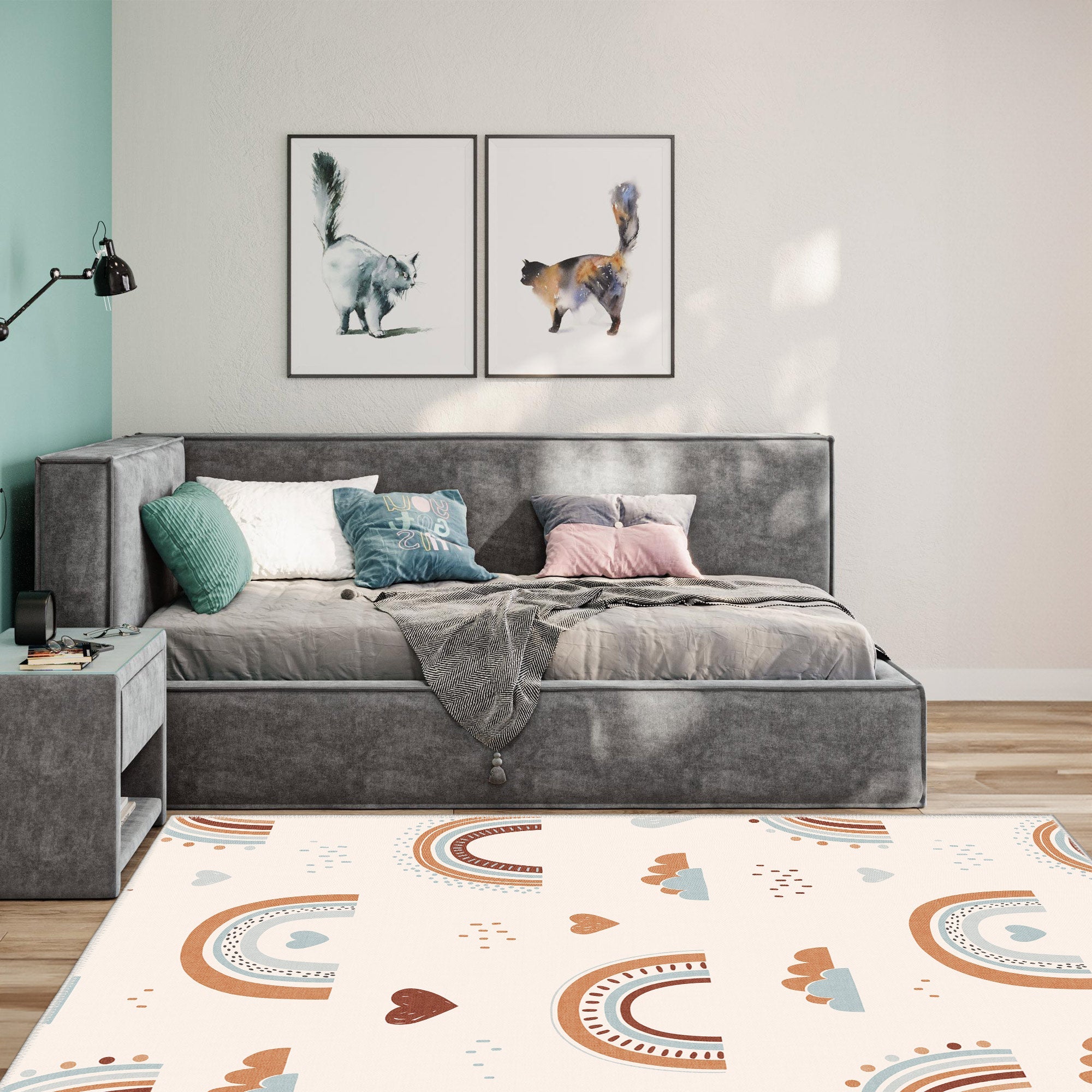 Opulent Machine Washable Area Rug