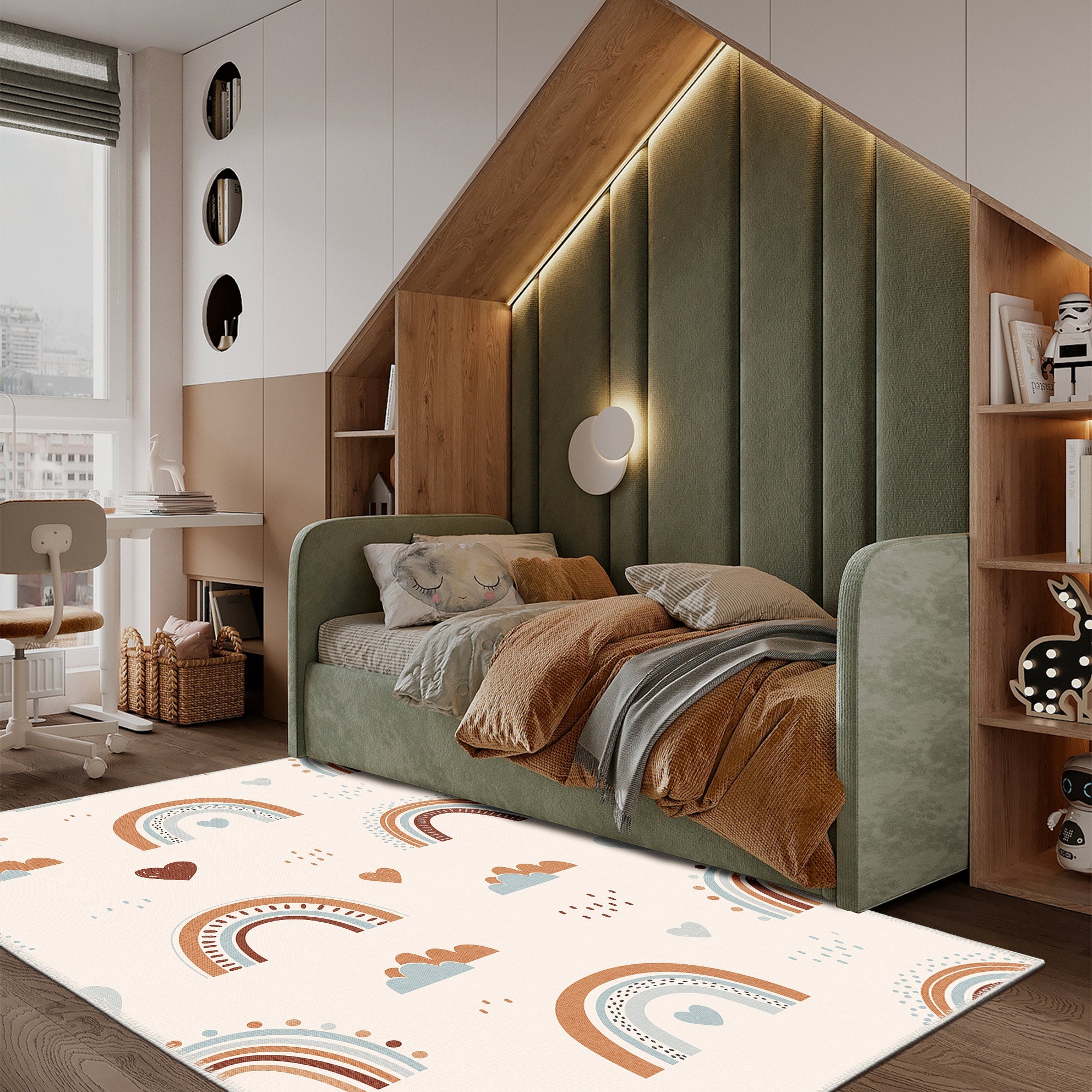 Opulent Machine Washable Area Rug