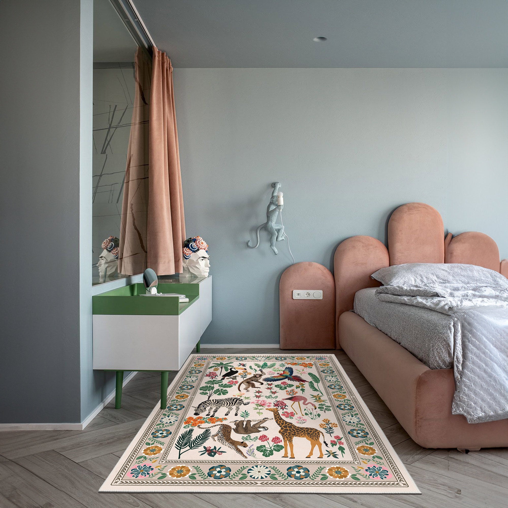 Ember Machine Washable Area Rug