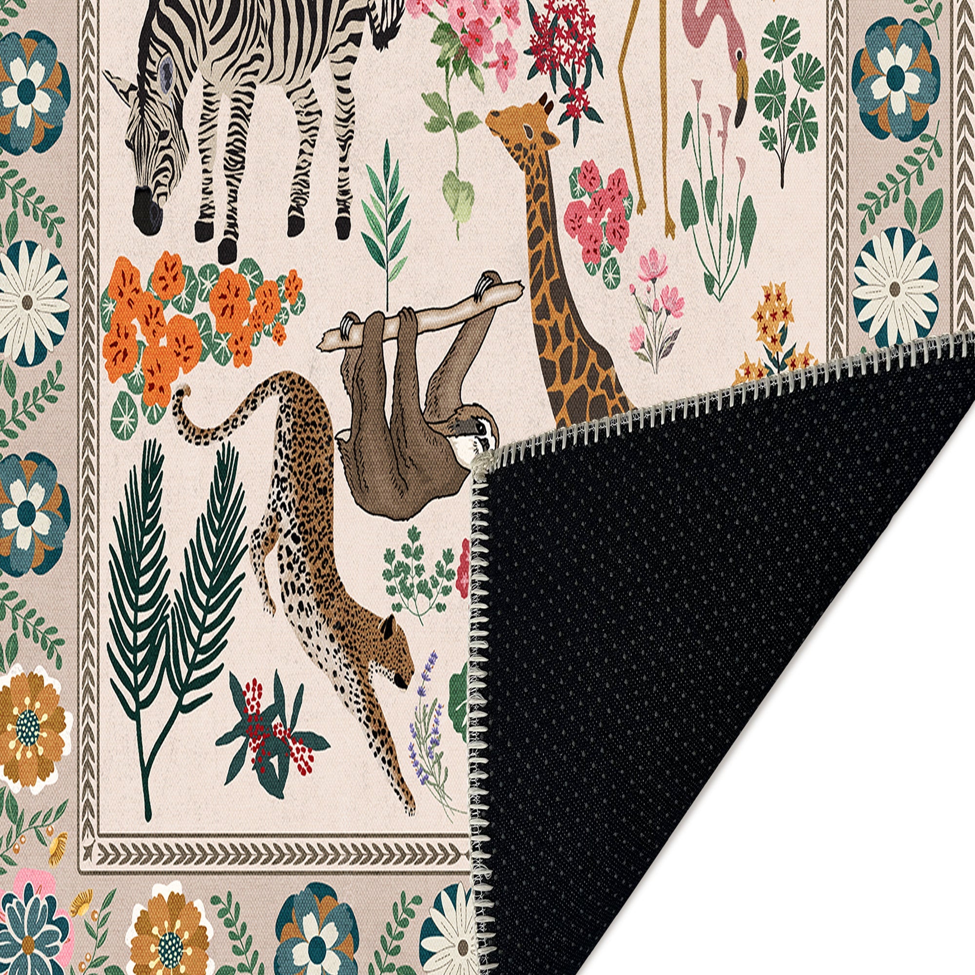Ember Machine Washable Area Rug