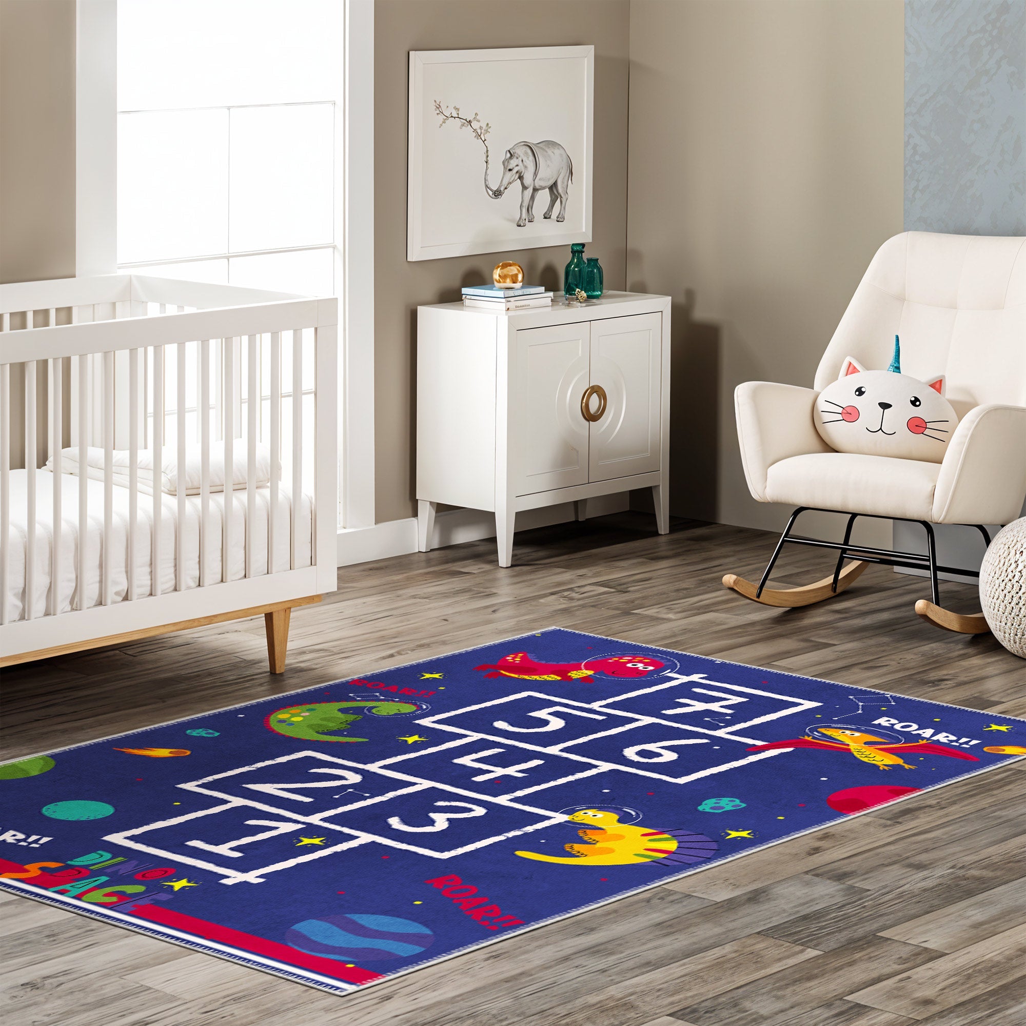 Aria Machine Washable Area Rug