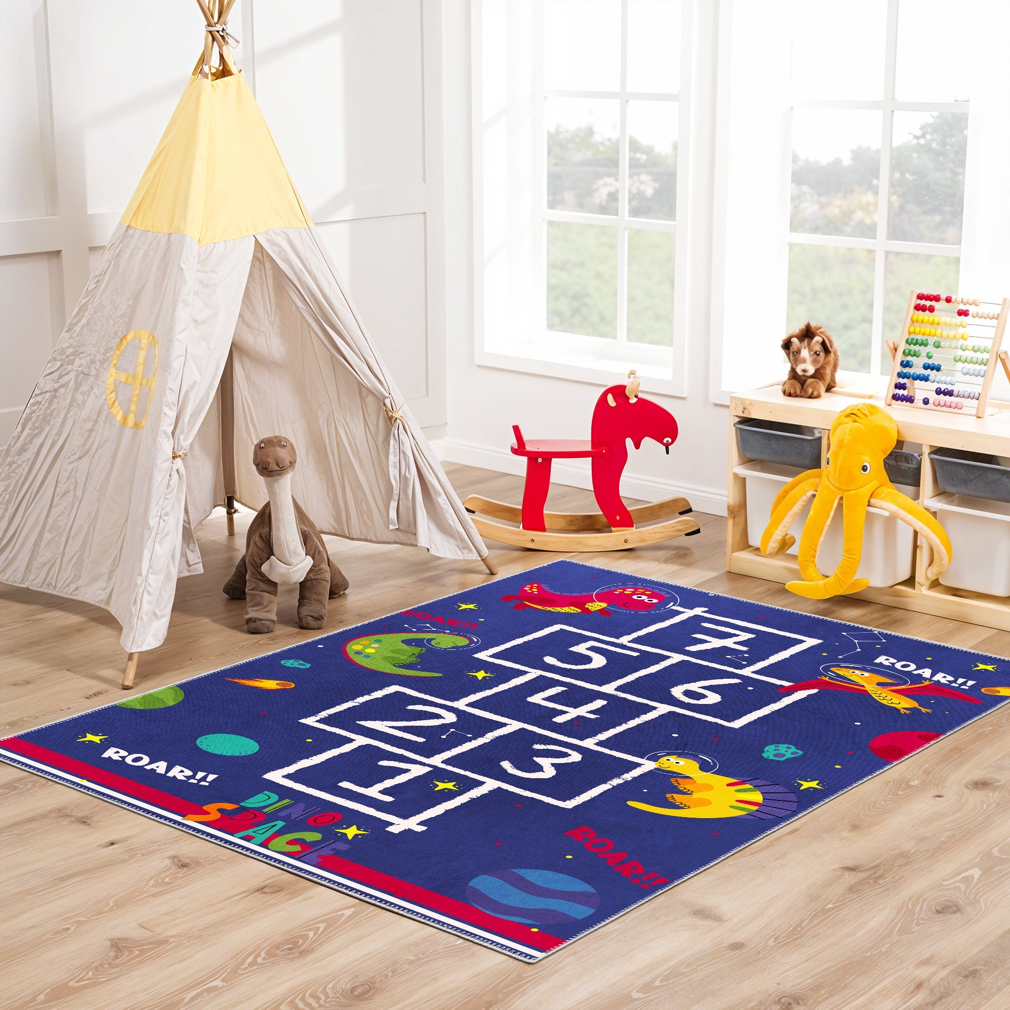 Aria Machine Washable Area Rug