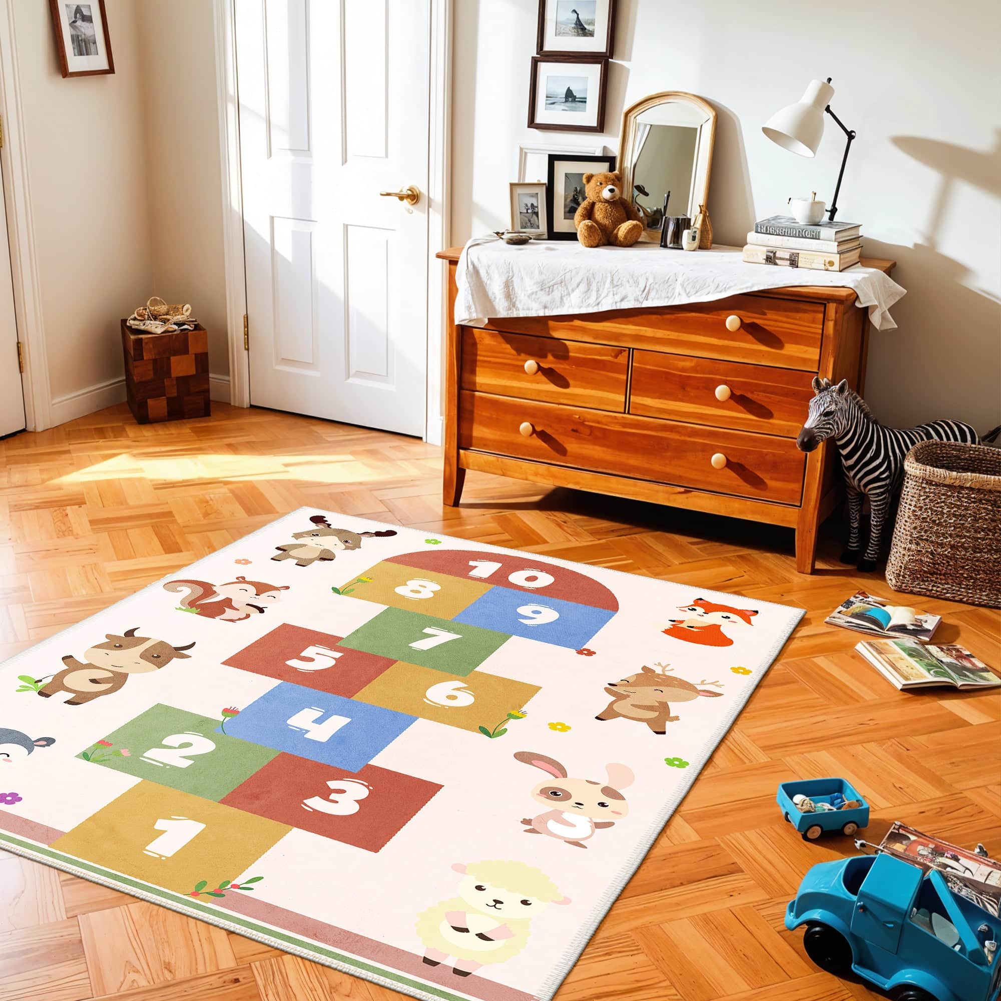 Vivid Machine Washable Area Rug