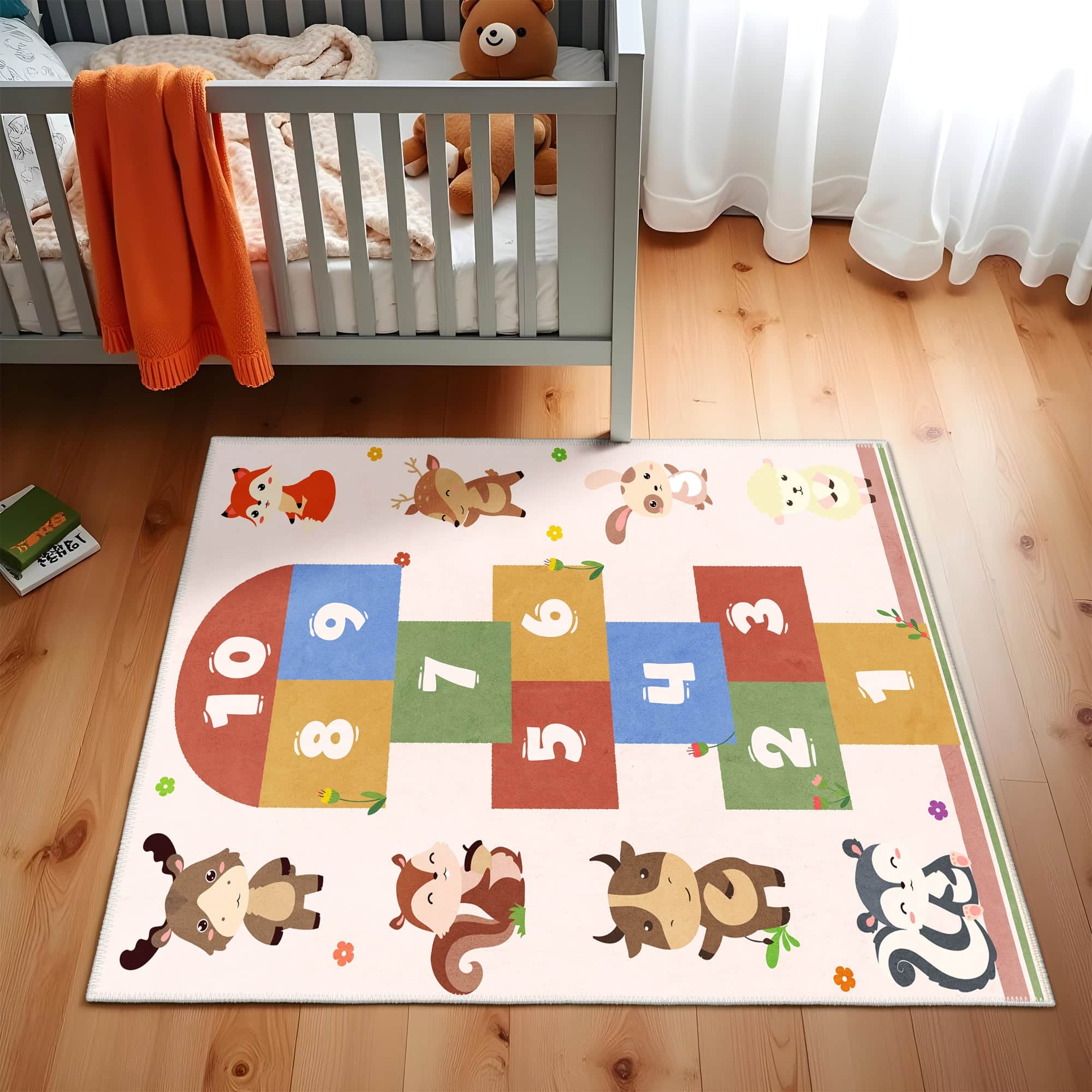 Vivid Machine Washable Area Rug