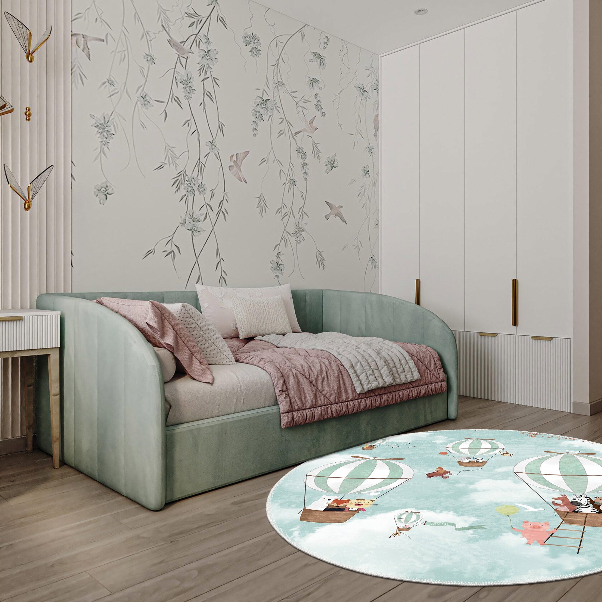 Zephyr Machine Washable Area Rug