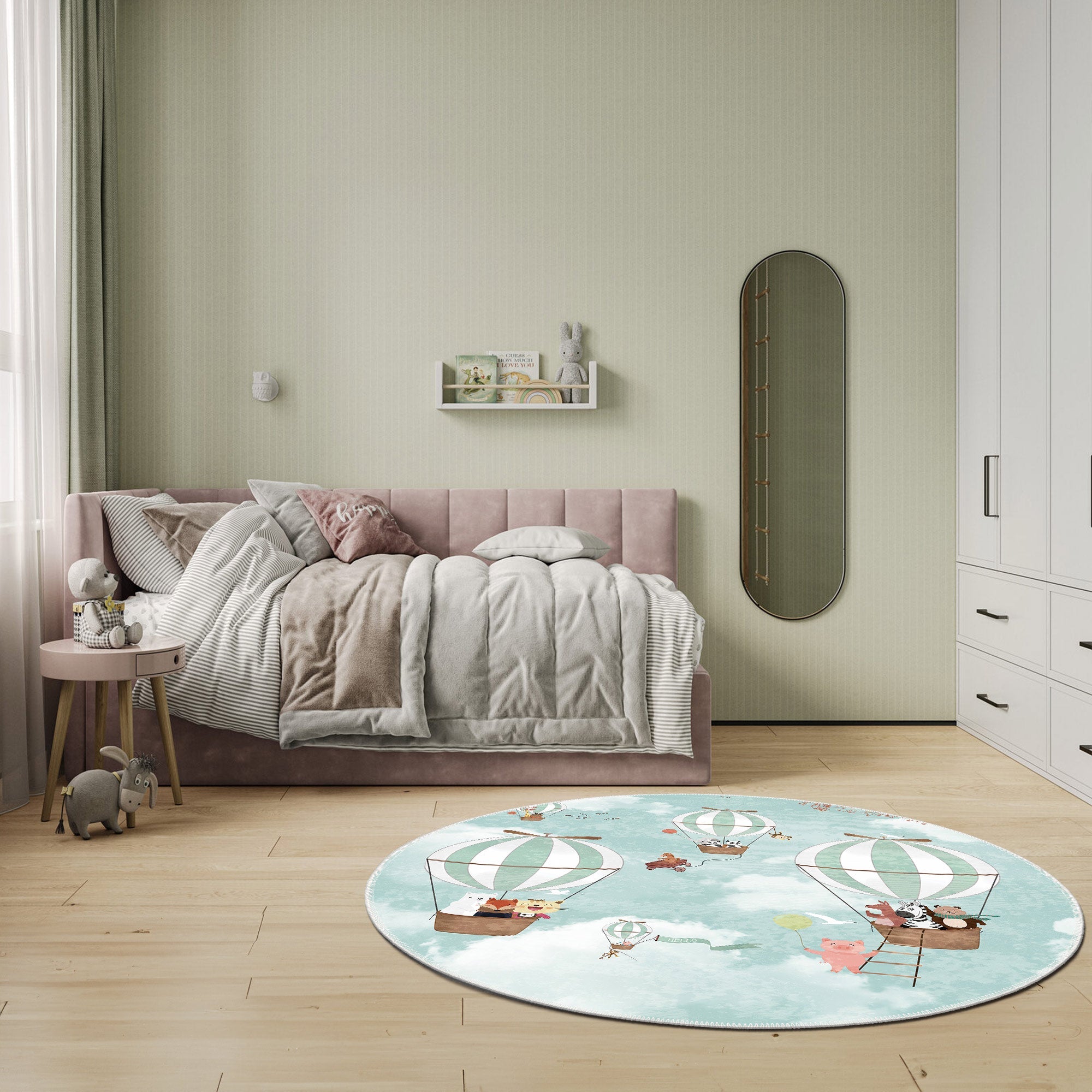 Zephyr Machine Washable Area Rug