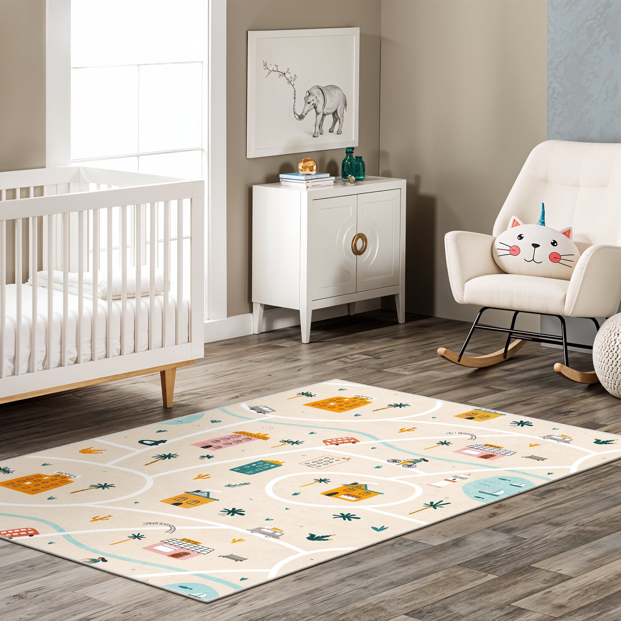 Verve Machine Washable Area Rug