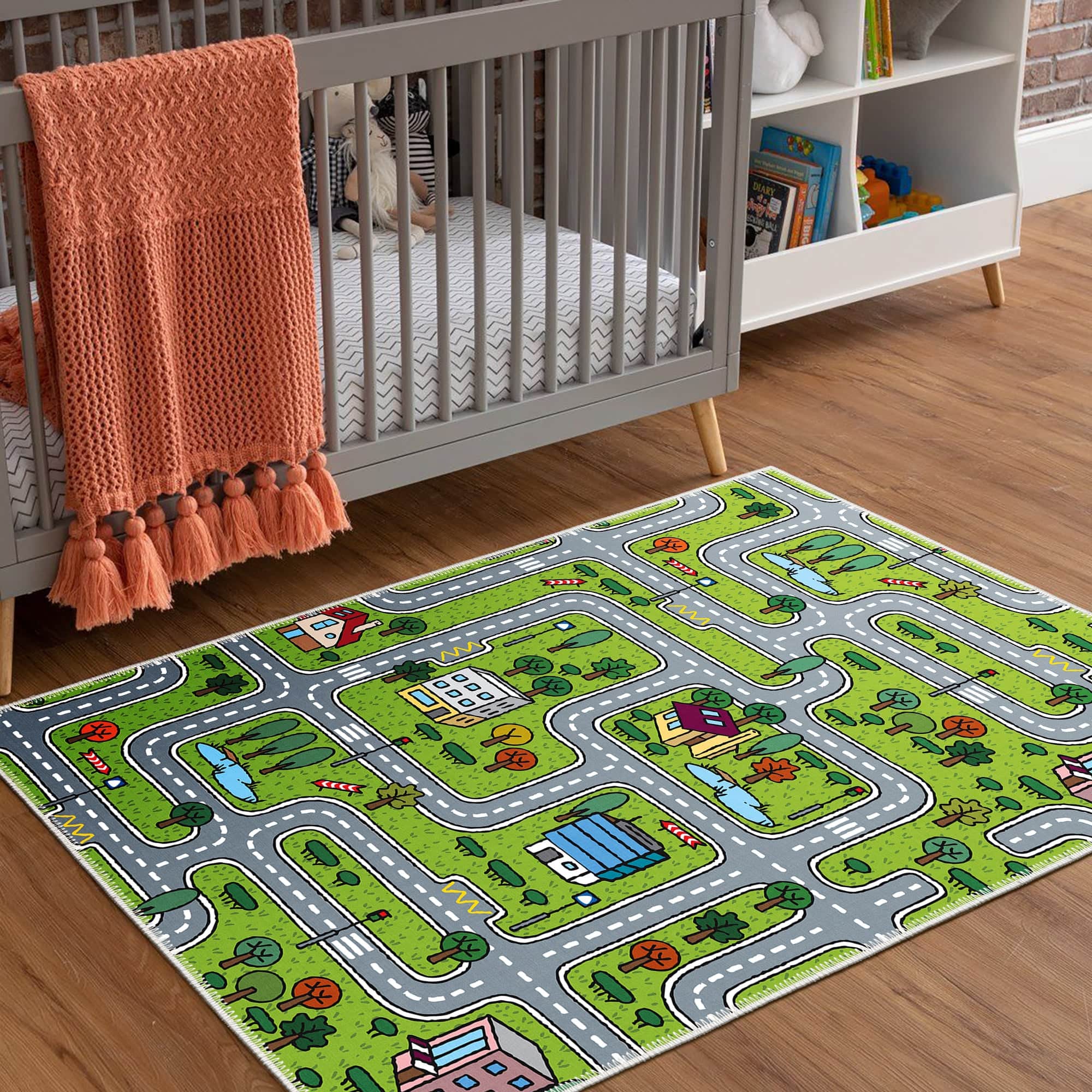 Flux Machine Washable Area Rug