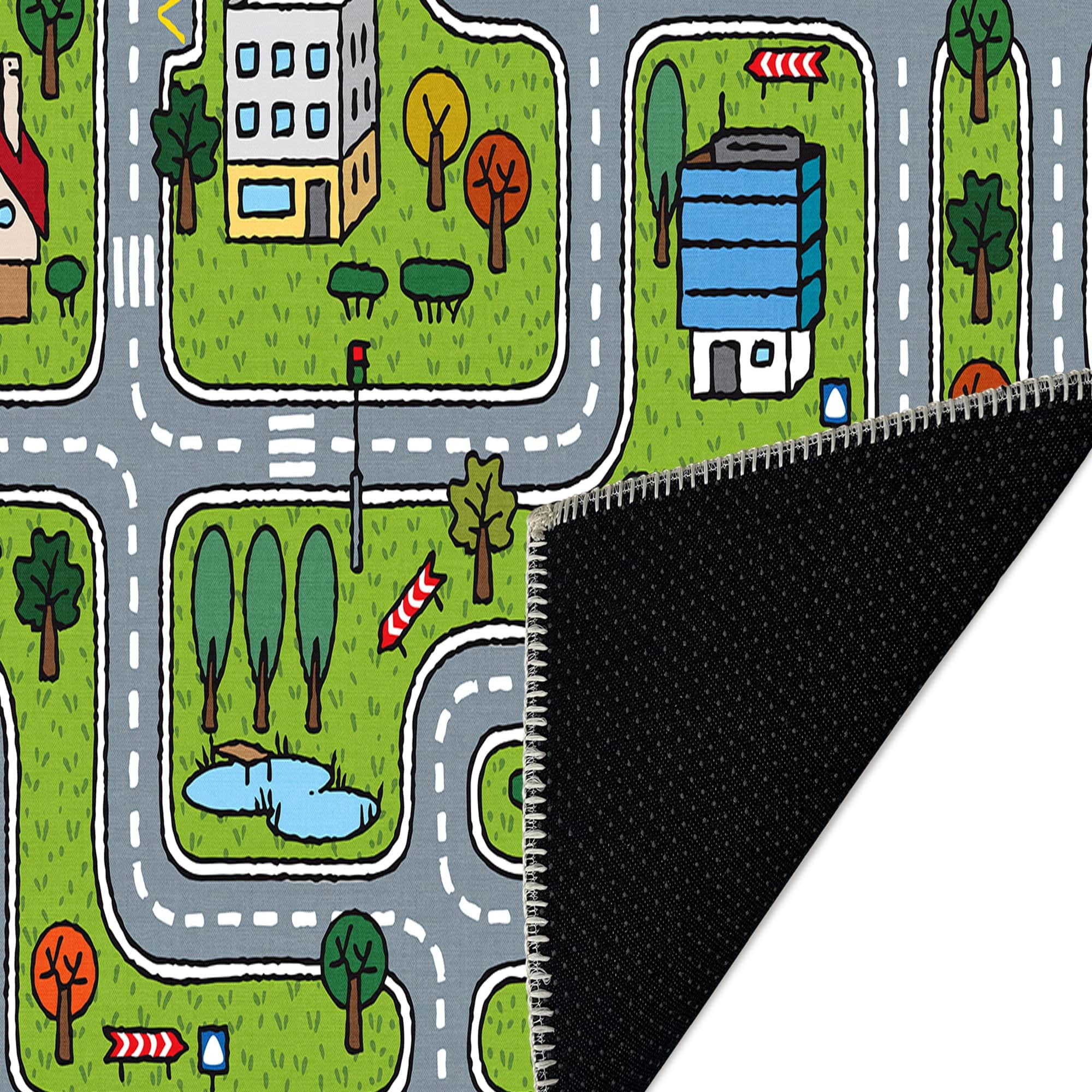 Flux Machine Washable Area Rug