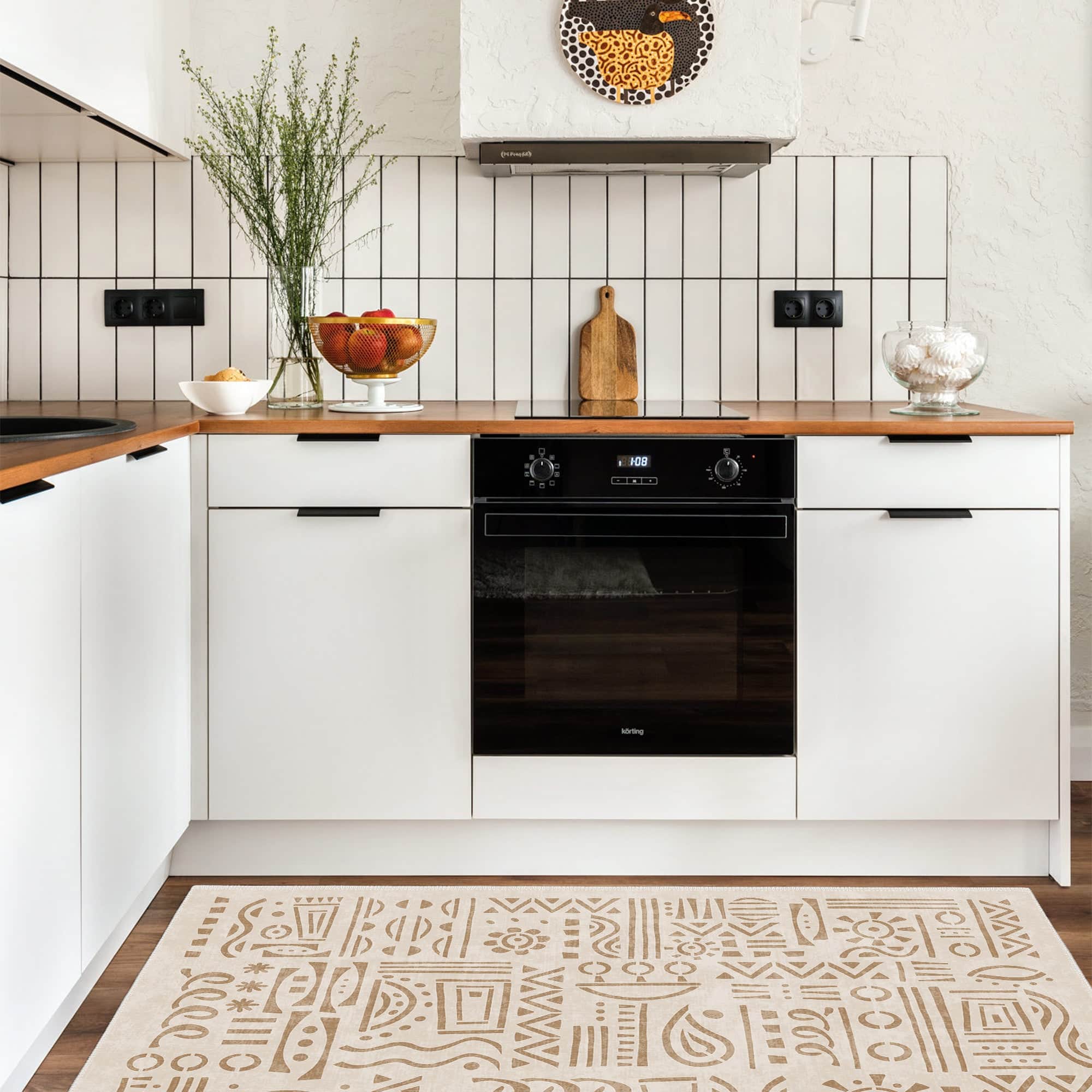 Zen Machine Washable Area Rug Flashrug