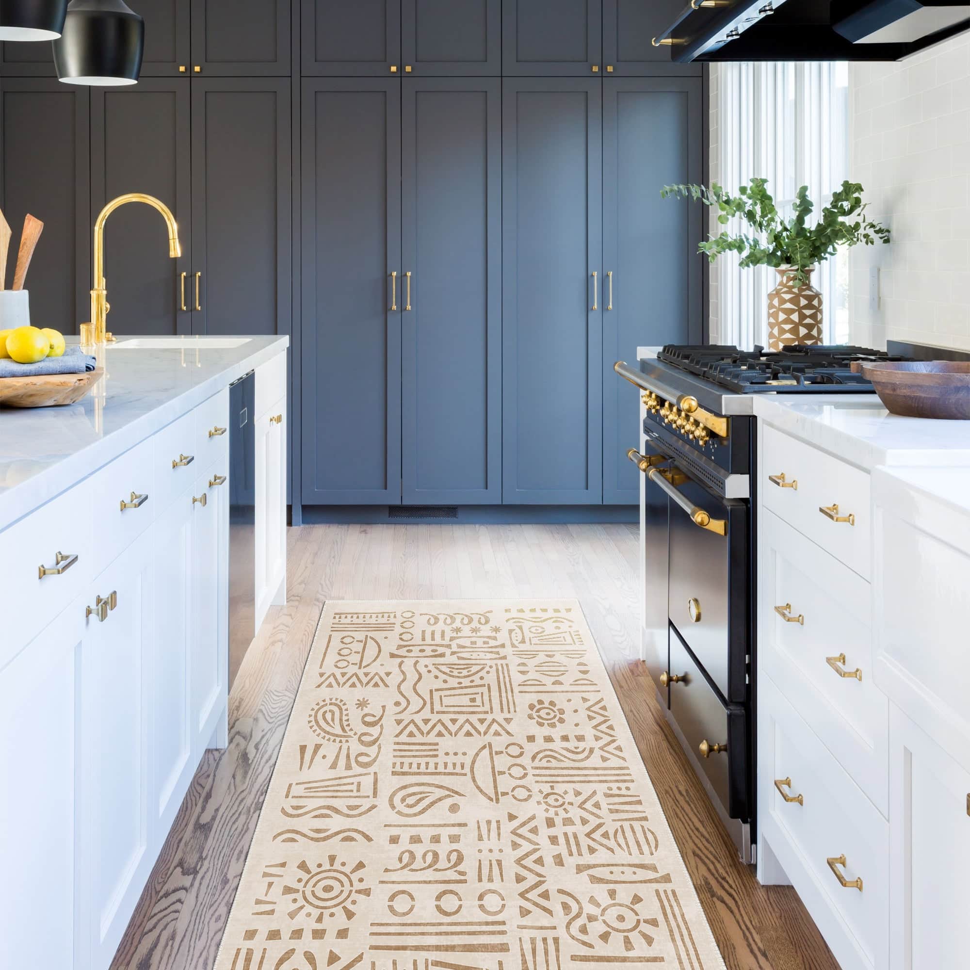 Zen Machine Washable Area Rug Flashrug