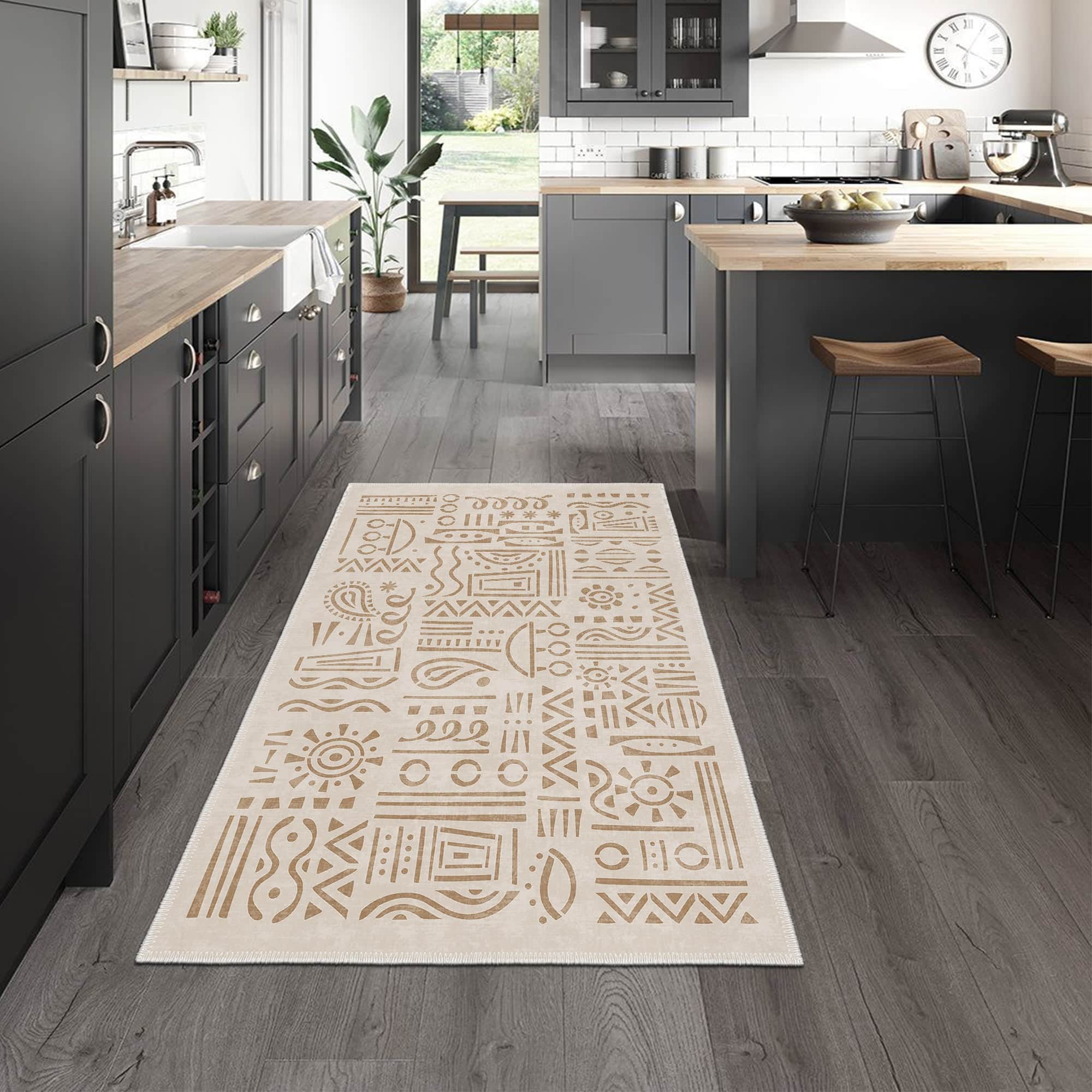 Zen Machine Washable Area Rug Flashrug