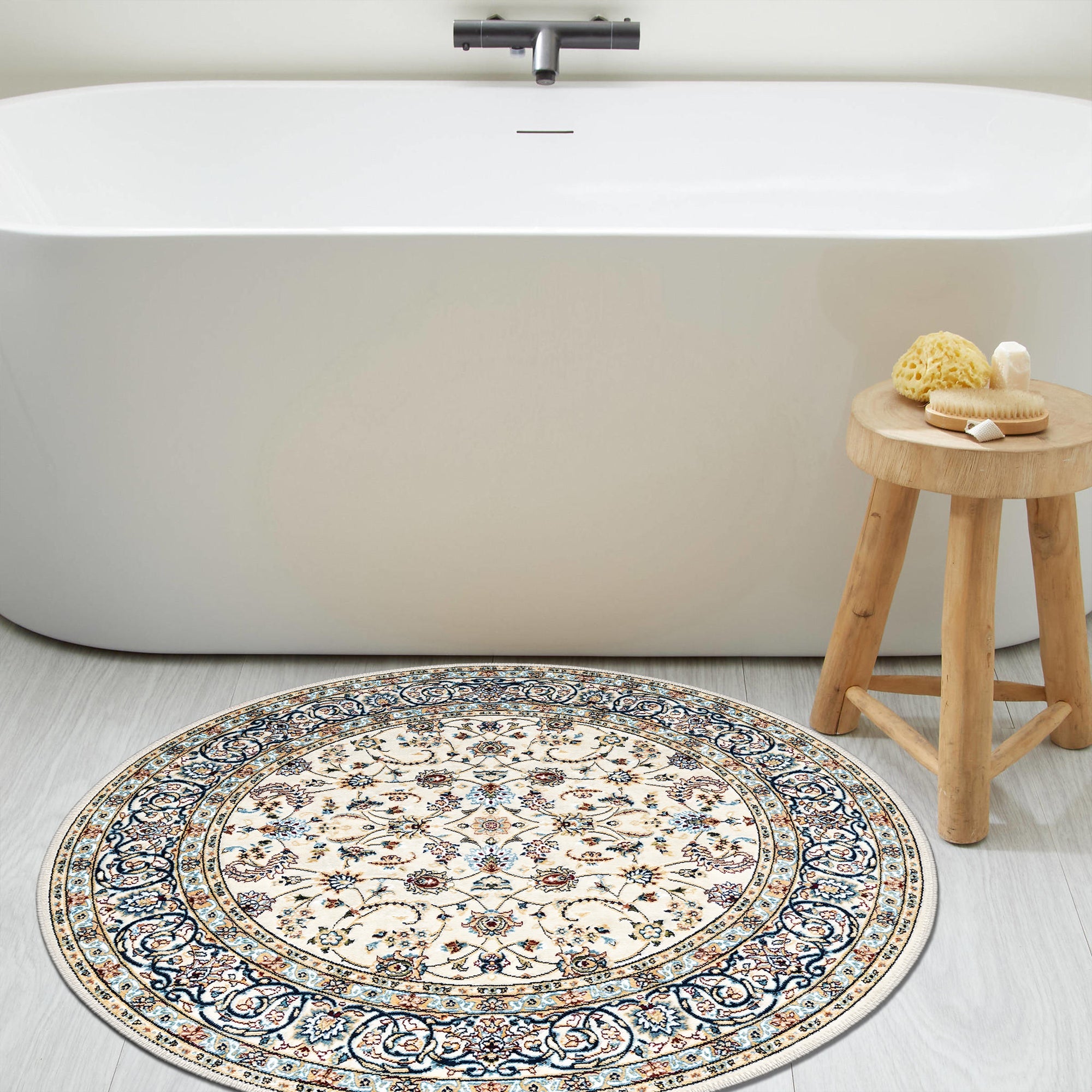 Brocken Machine Washable Area Rug