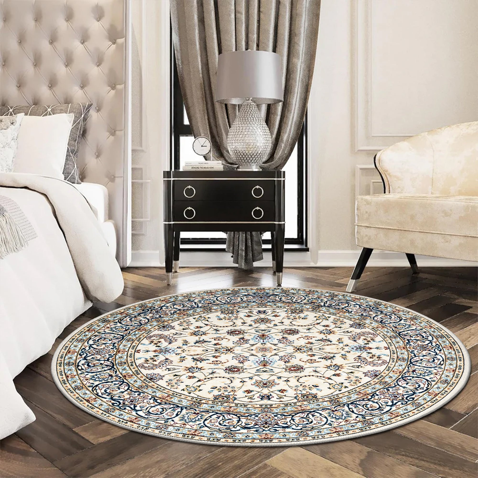 Brocken Machine Washable Area Rug