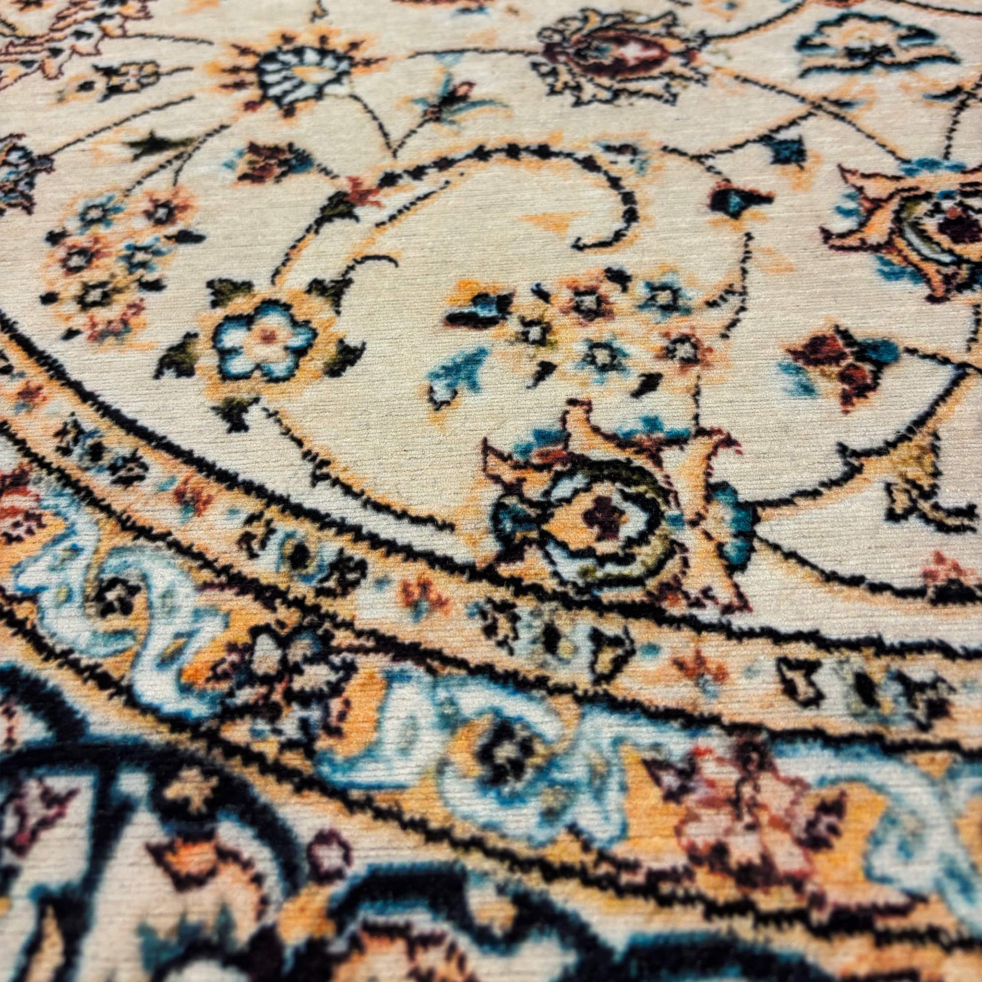 Brocken Machine Washable Area Rug