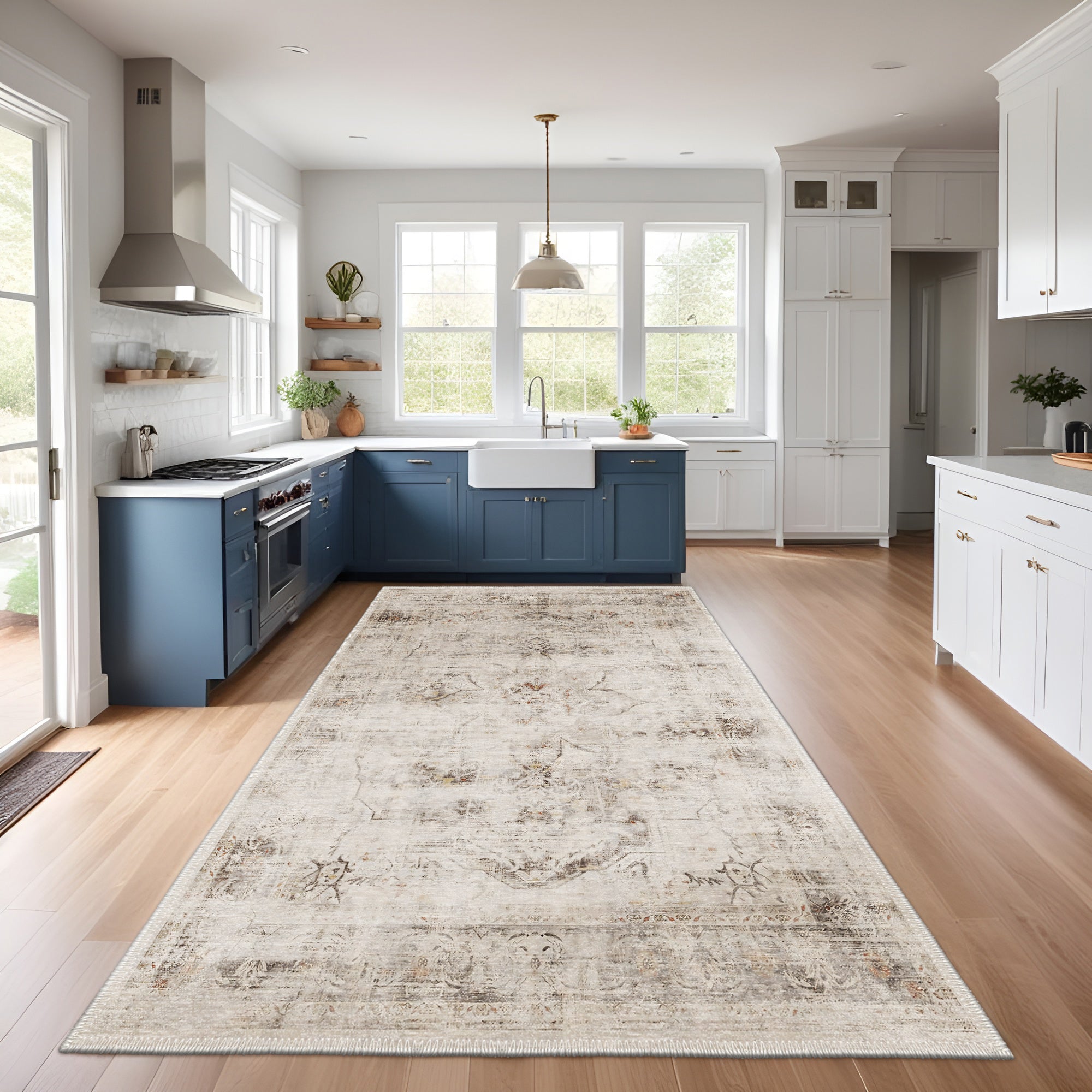 Athos Machine Washable Area Rug