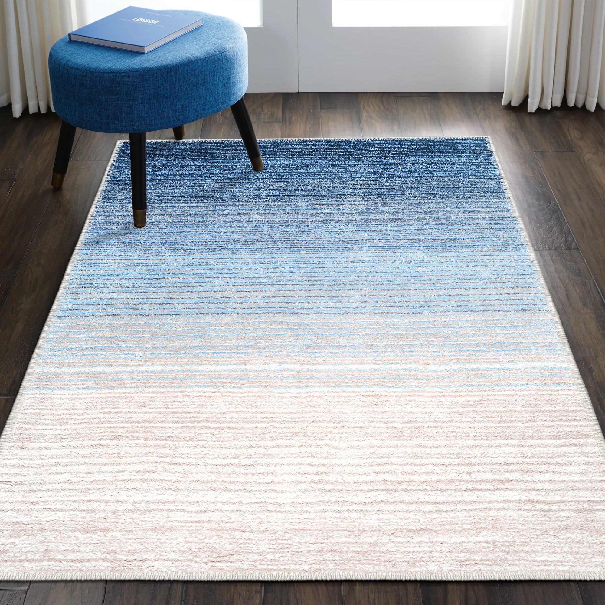 Helicon Machine Washable Area Rug