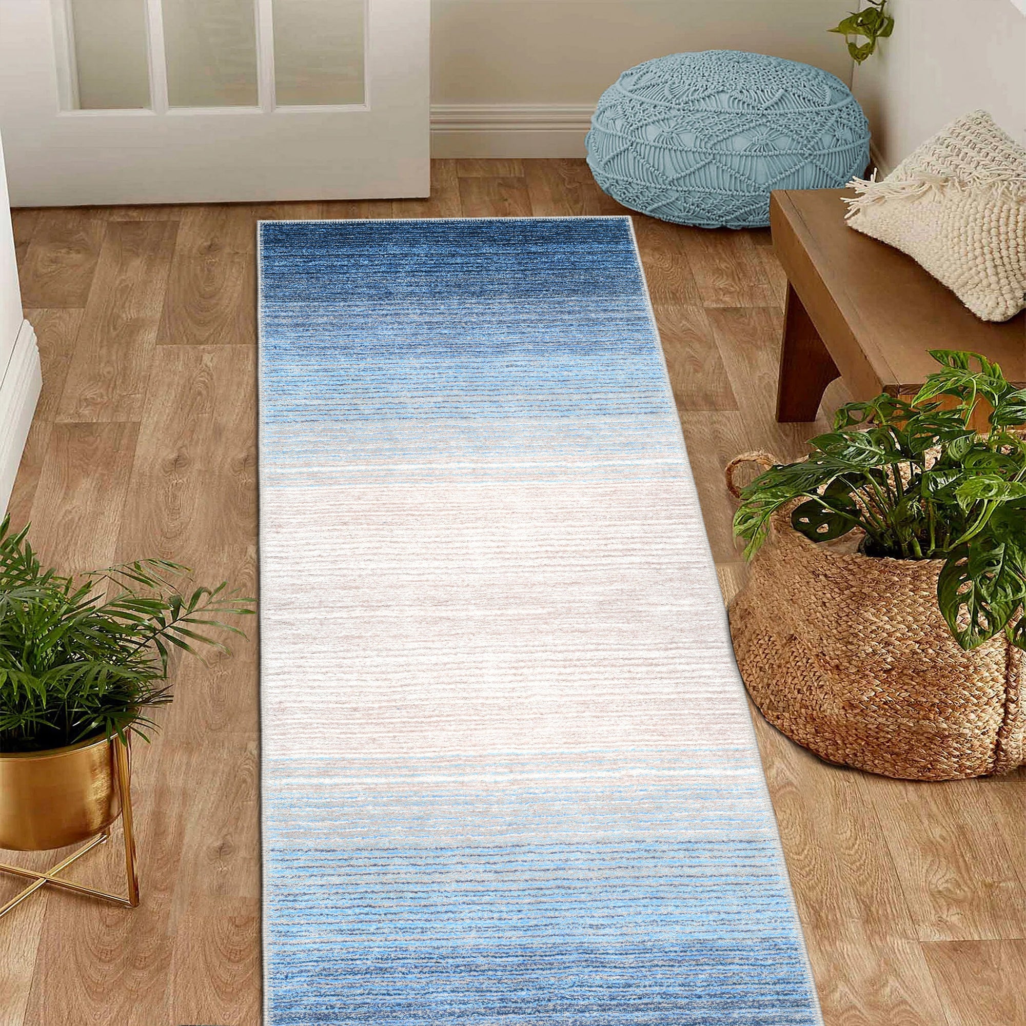 Helicon Machine Washable Area Rug