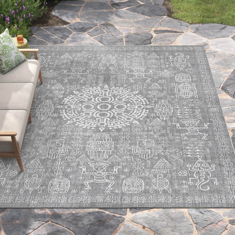 Rivet Machine Washable Area Rug