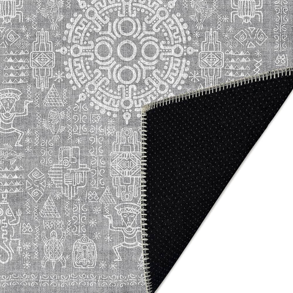 Rivet Machine Washable Area Rug