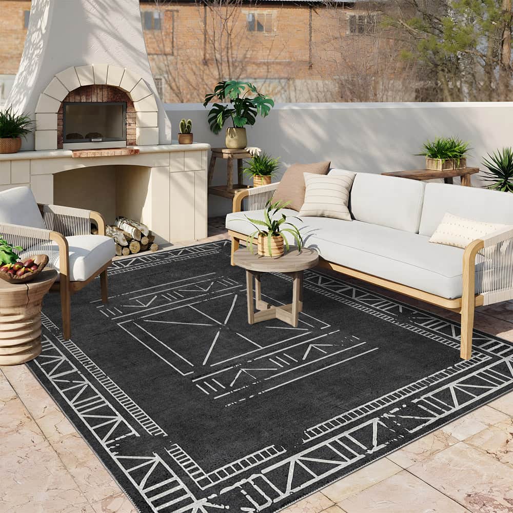 Solace Machine Washable Area Rug