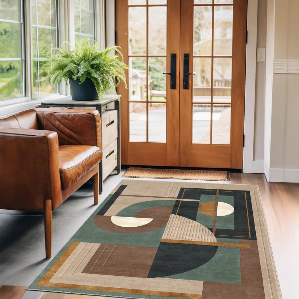 Brindle Machine Washable Area Rug