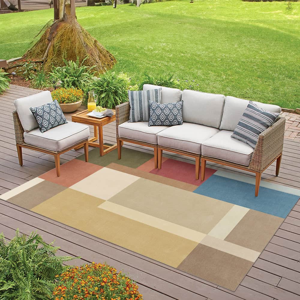 Cairn Machine Washable Area Rug