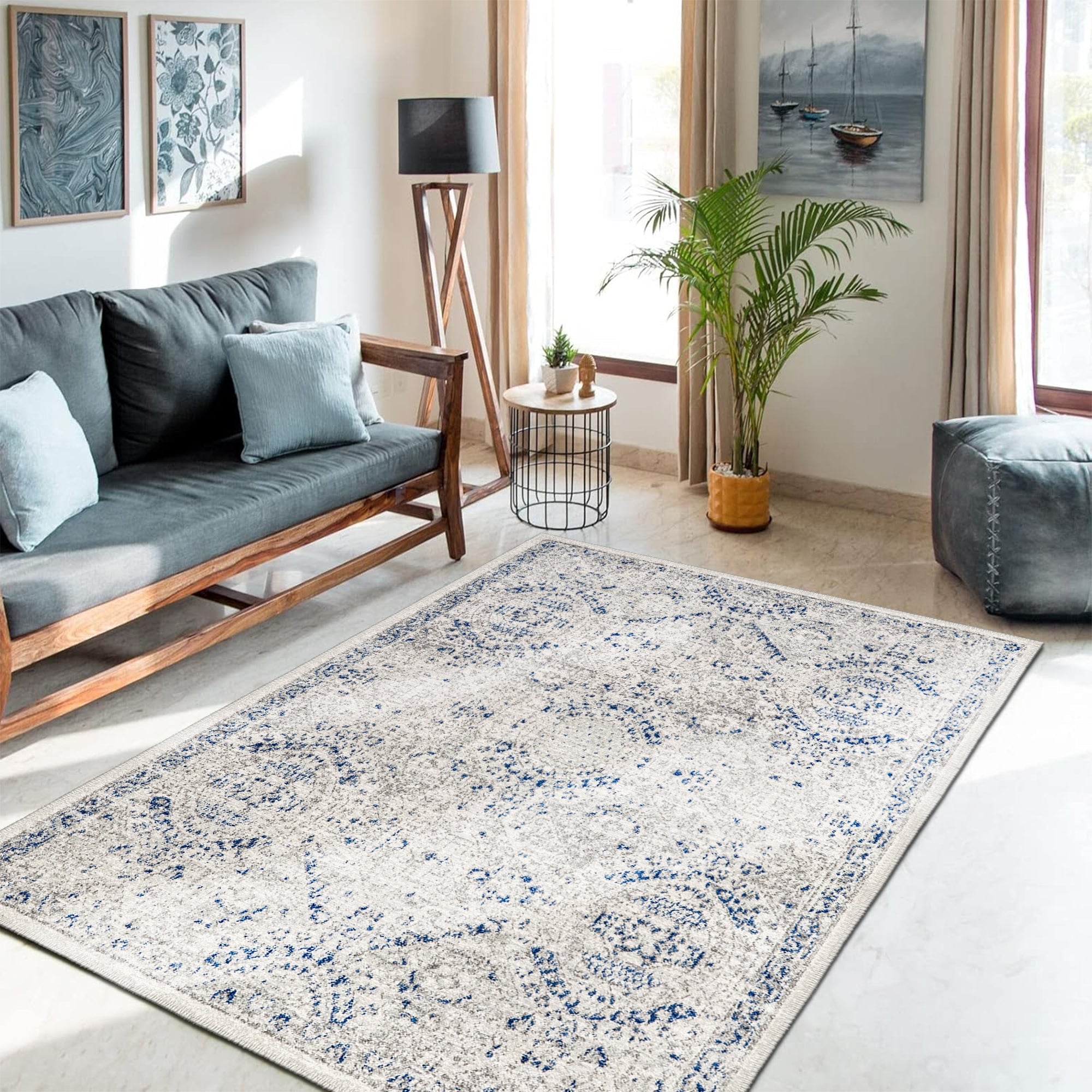 Olympus Machine Washable Area Rug
