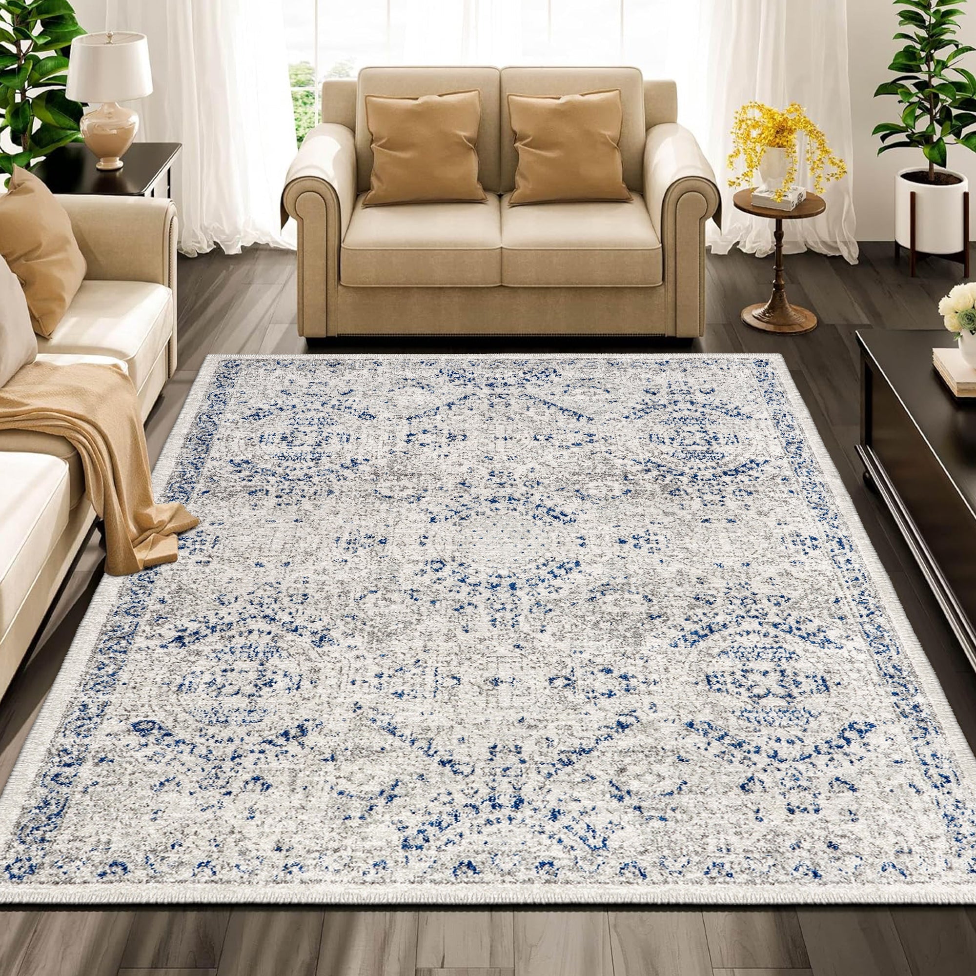 Olympus Machine Washable Area Rug