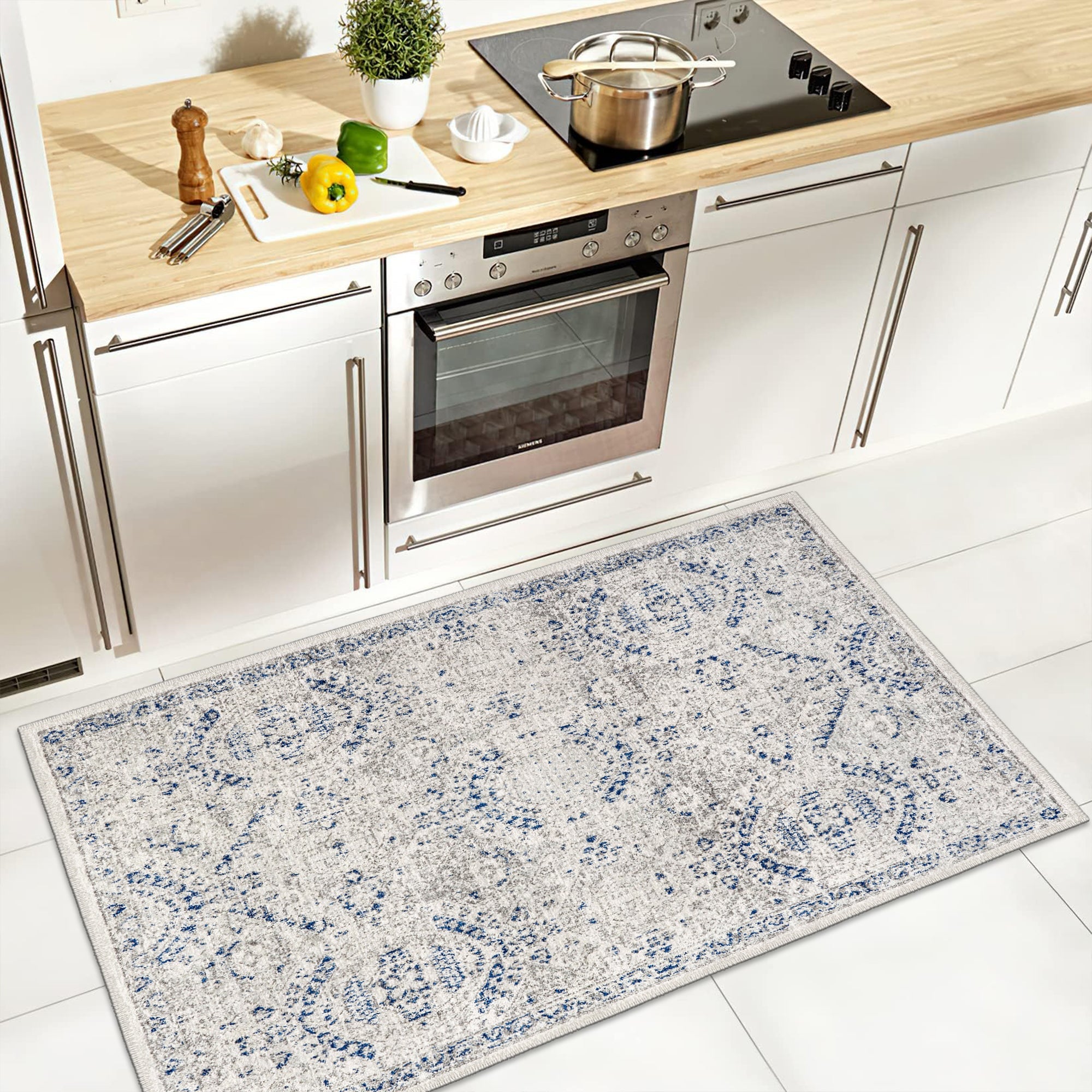 Olympus Machine Washable Area Rug