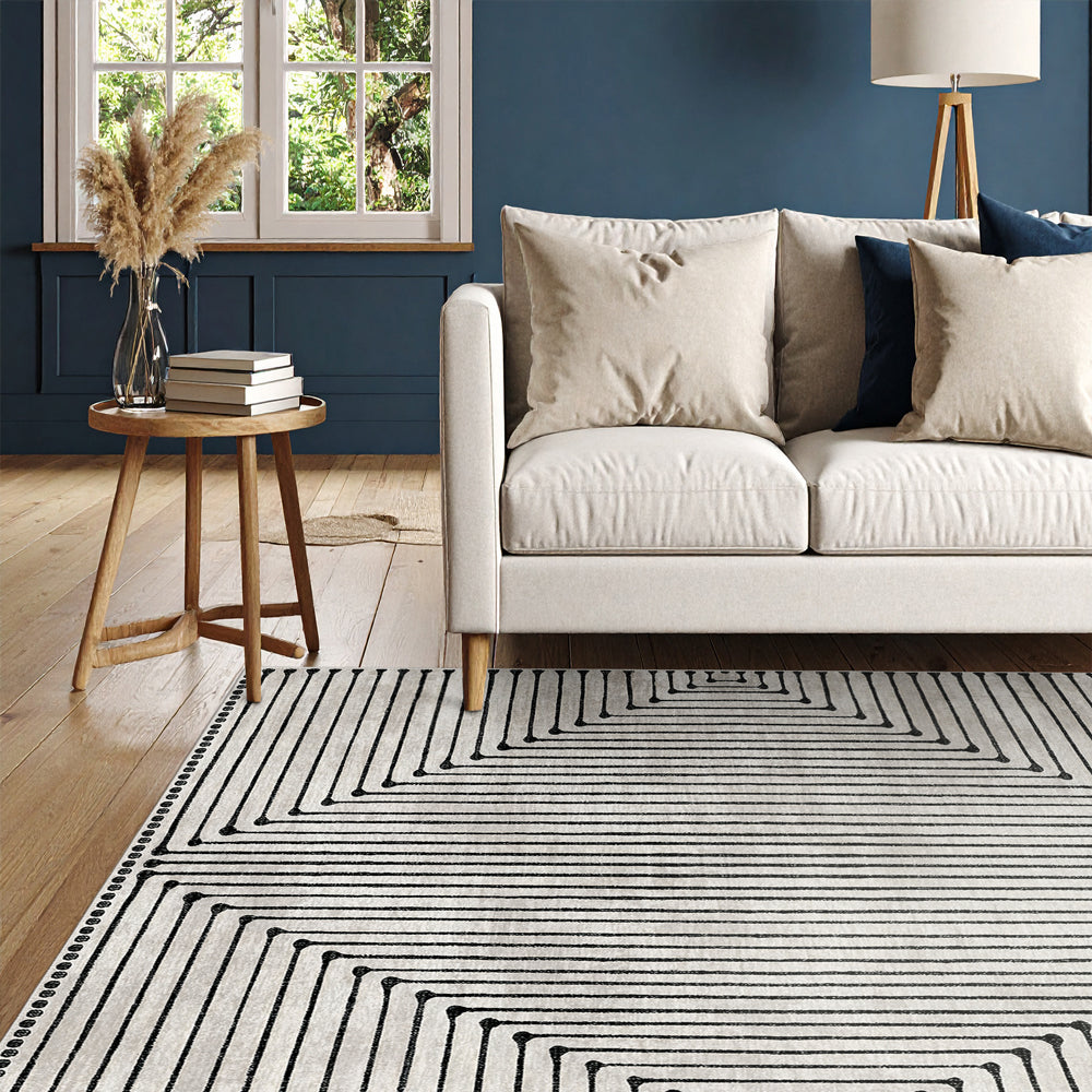 Ossa Machine Washable Area Rug