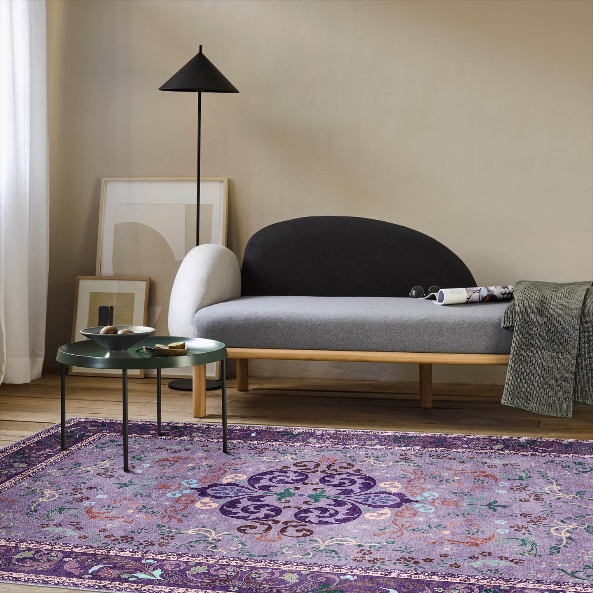 Alverra Machine Washable Area Rug