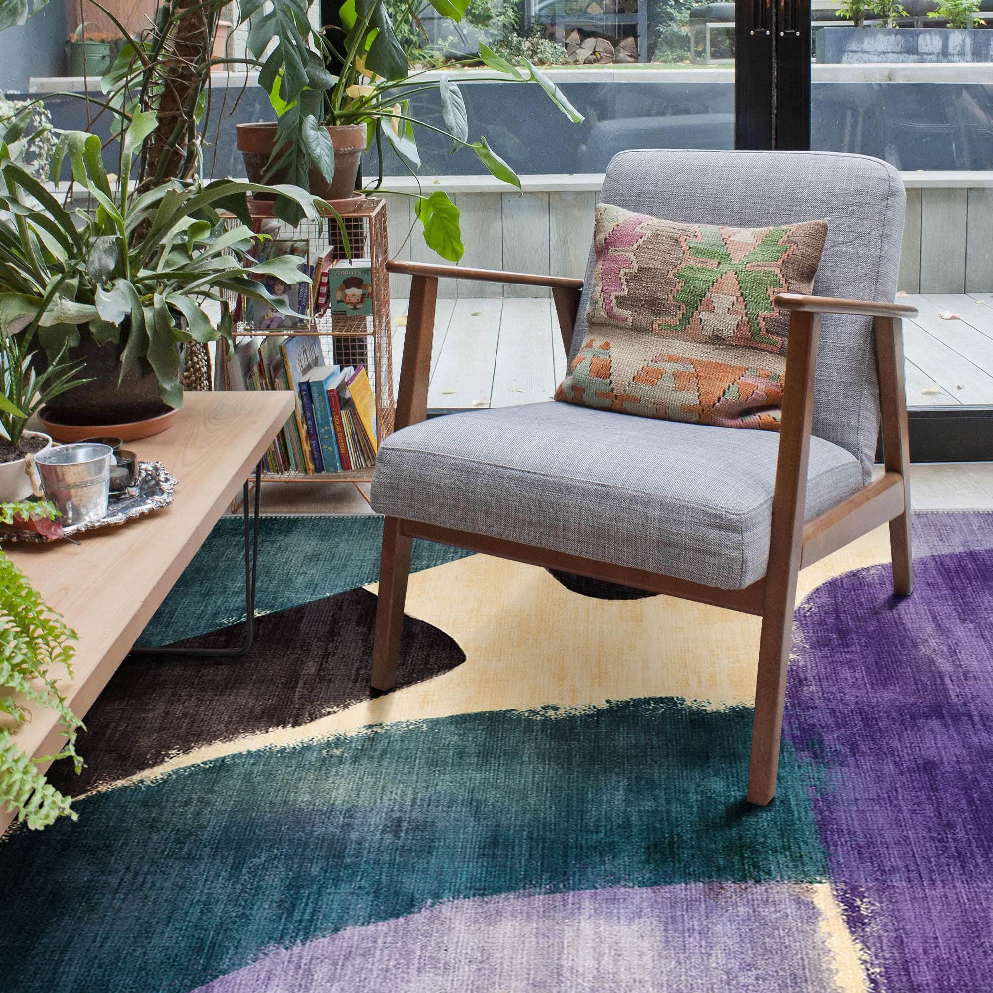 Silvera Machine Washable Area Rug