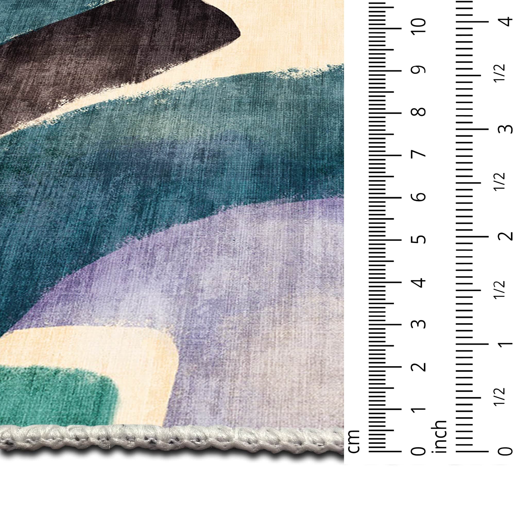 Silvera Machine Washable Area Rug