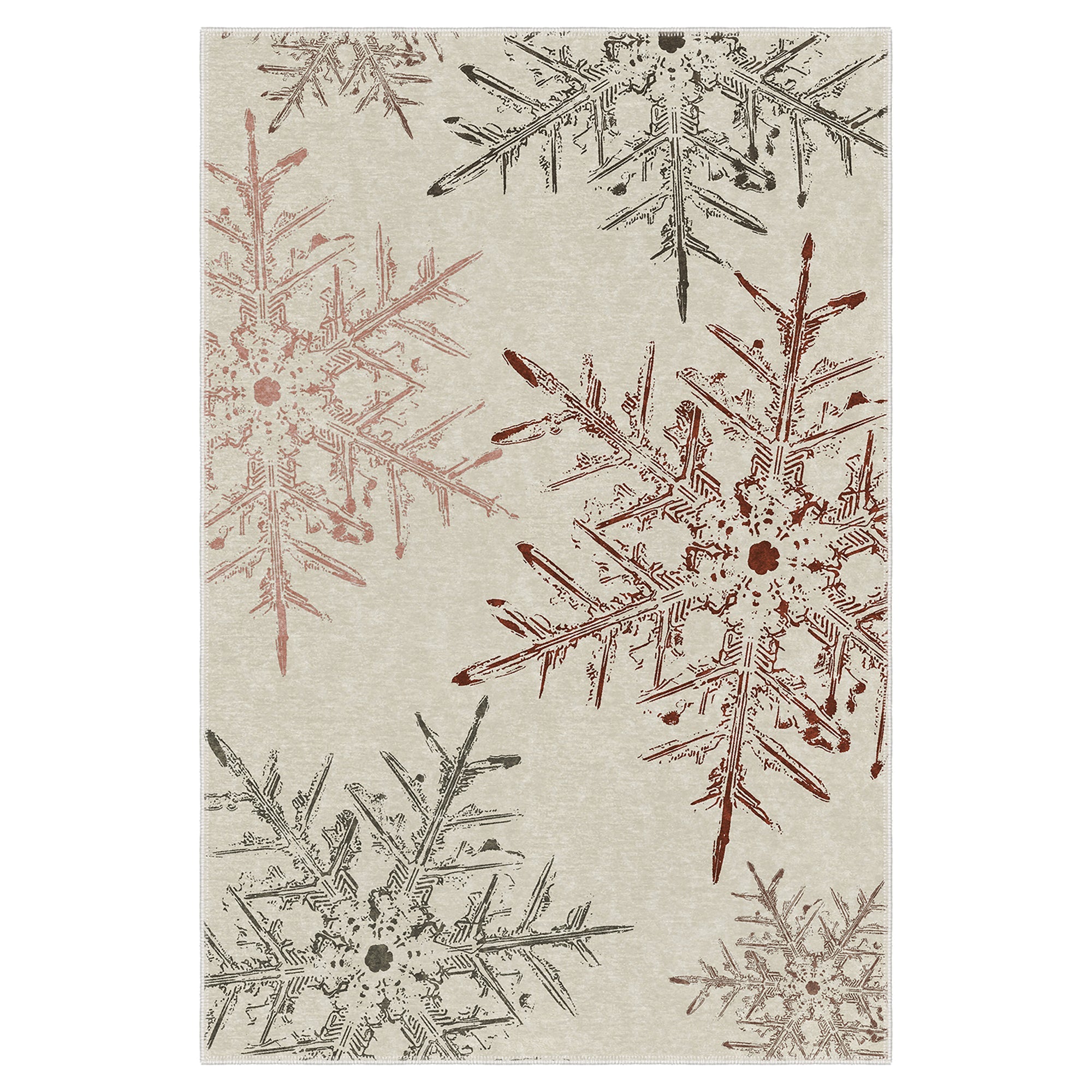 Elvian Christmas Machine Washable Area Rug