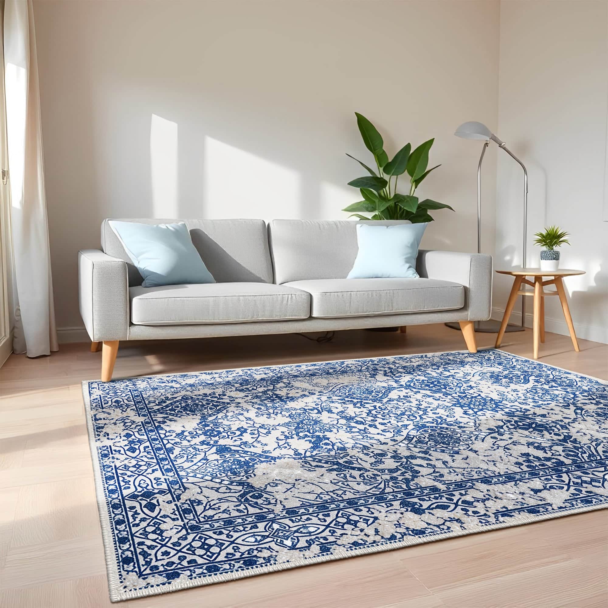 Parnassus Machine Washable Area Rug Flashrug