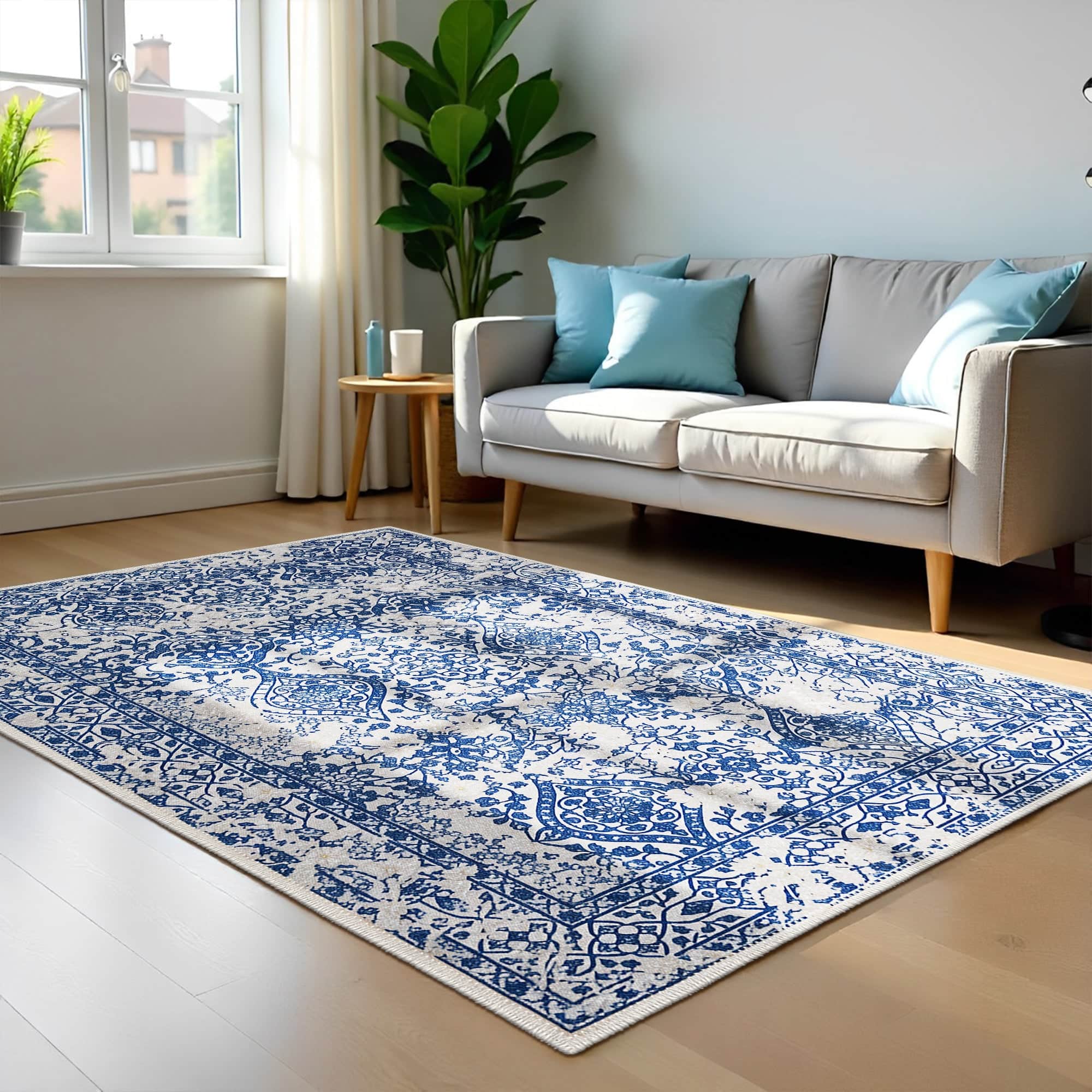 Parnassus Machine Washable Area Rug Flashrug