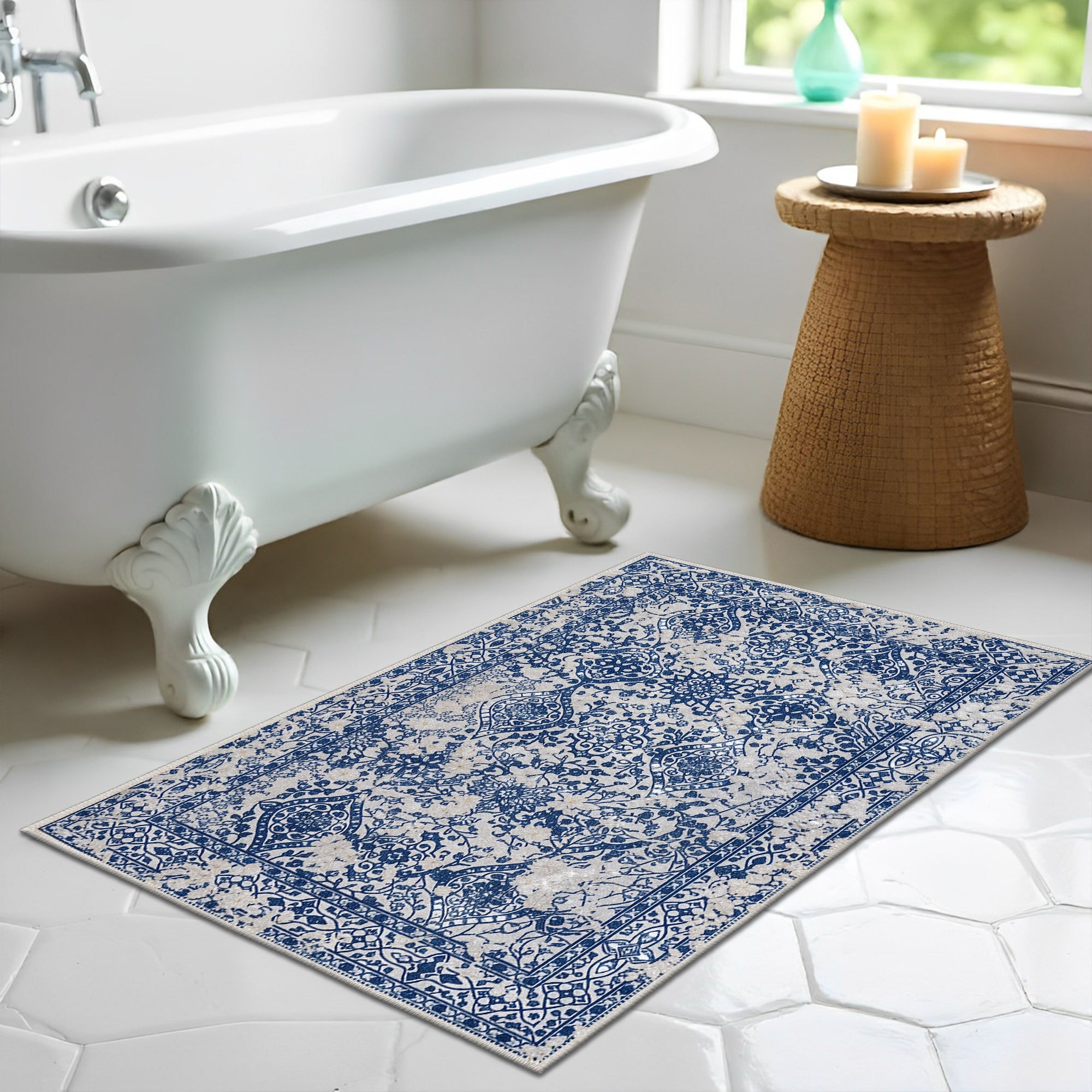 Parnassus Machine Washable Area Rug