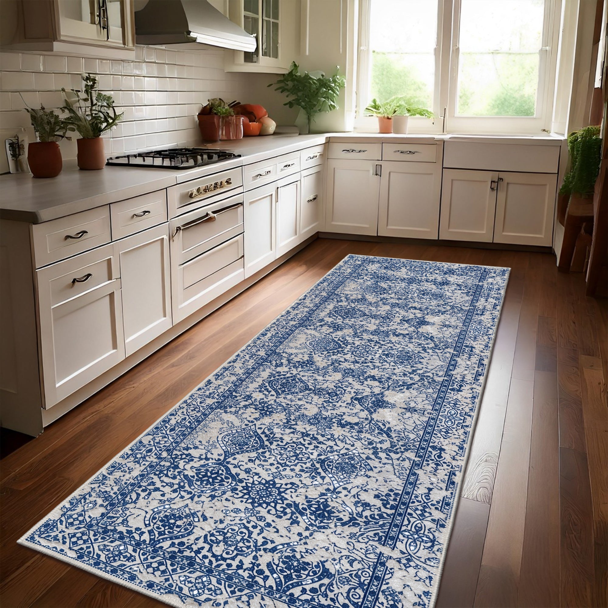 Parnassus Machine Washable Area Rug