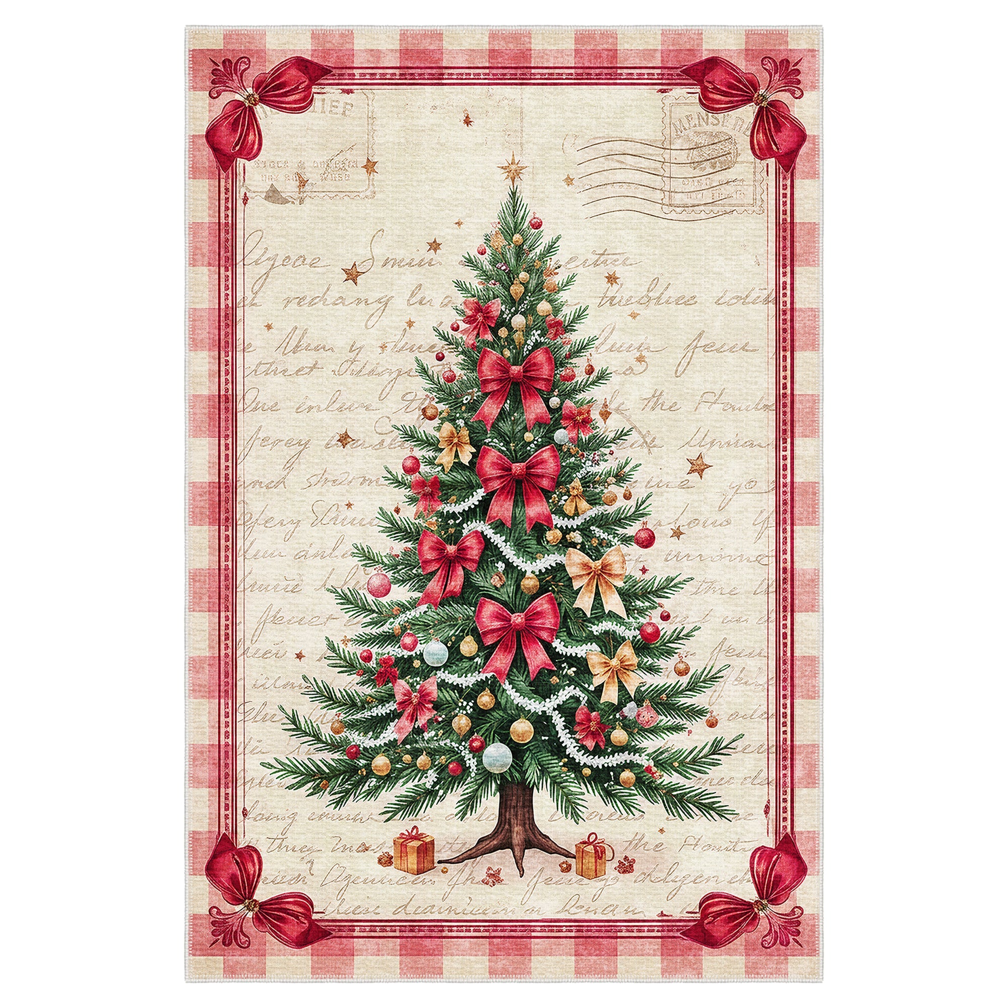 Sylven Christmas Machine Washable Area Rug