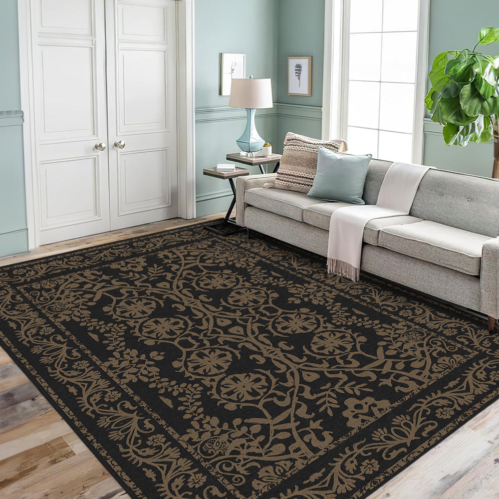 Pelion Machine Washable Area Rug