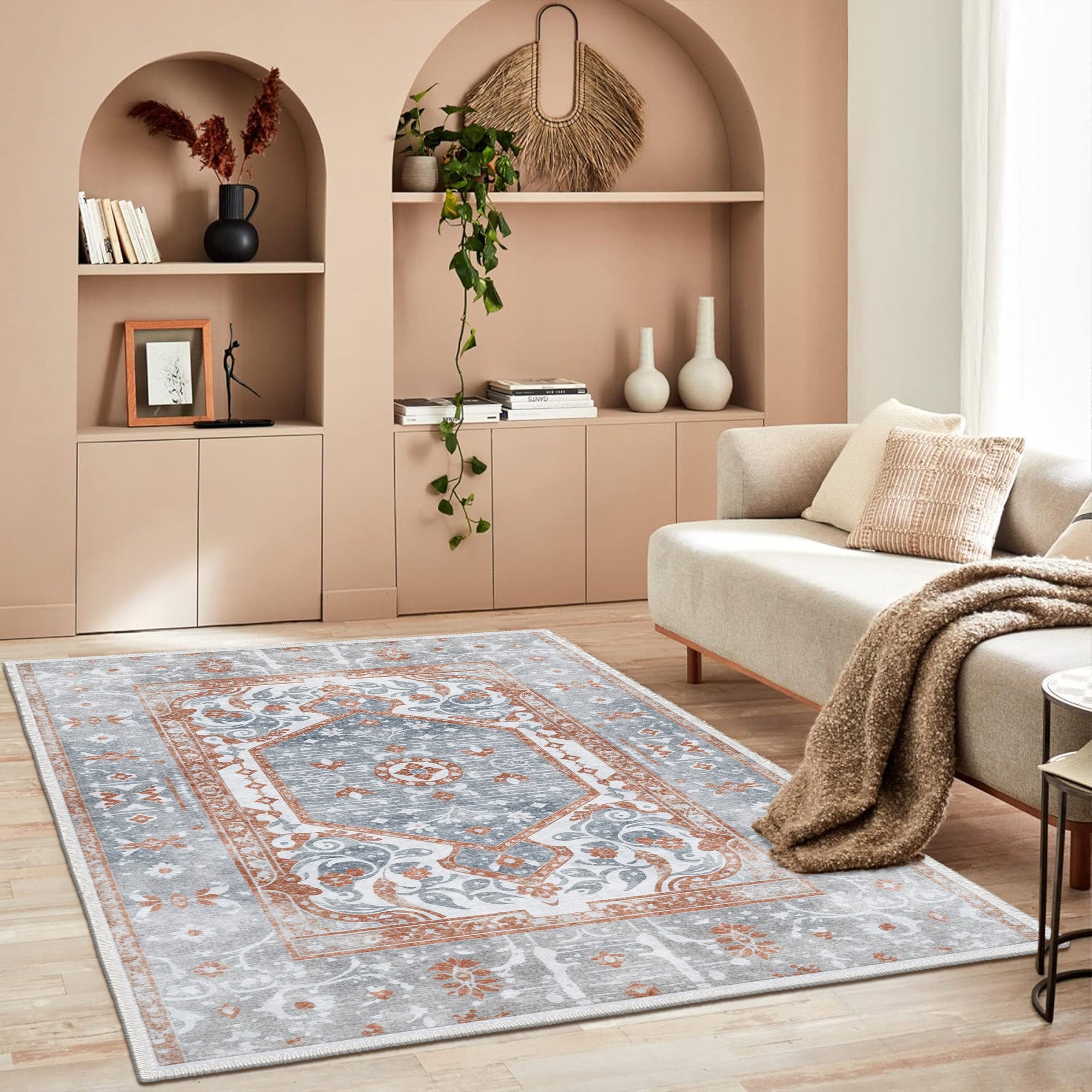 Laki Machine Washable Area Rug