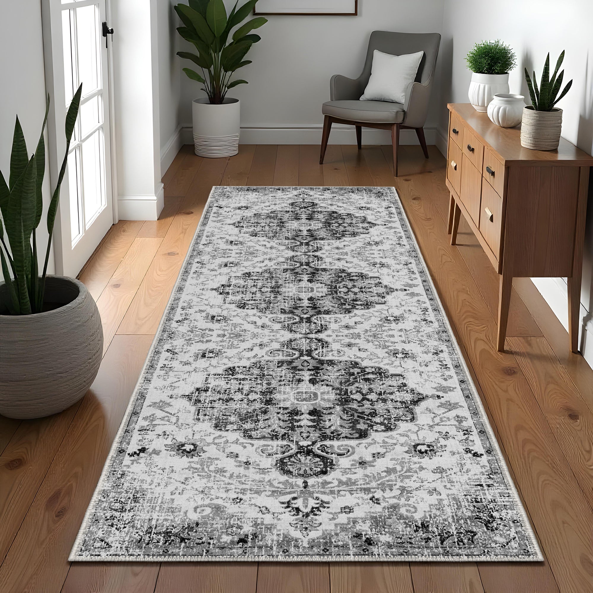 Babia Machine Washable Area Rug