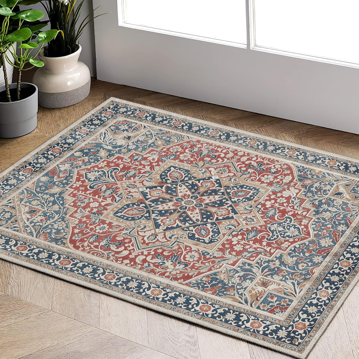 Massif Machine Washable Area Rug