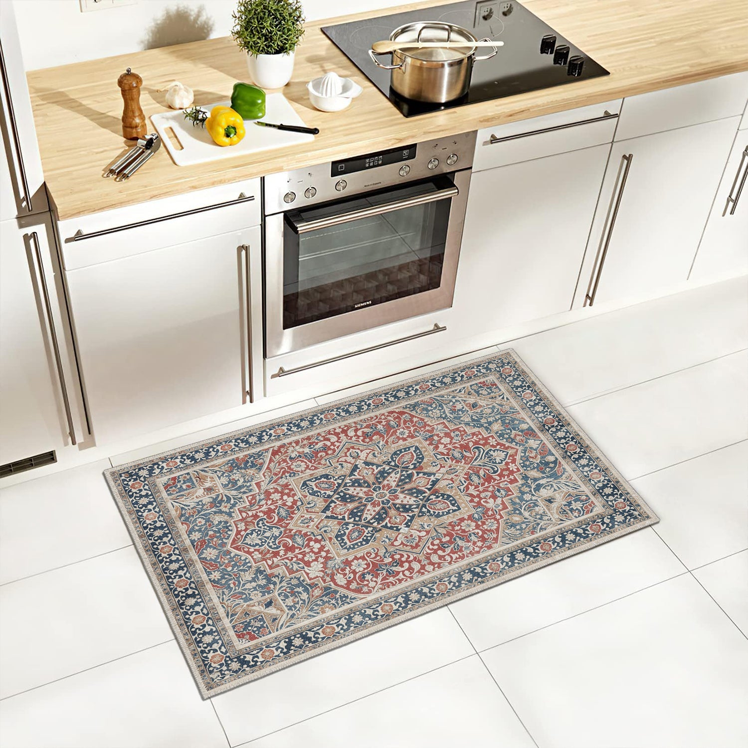 Massif Machine Washable Area Rug