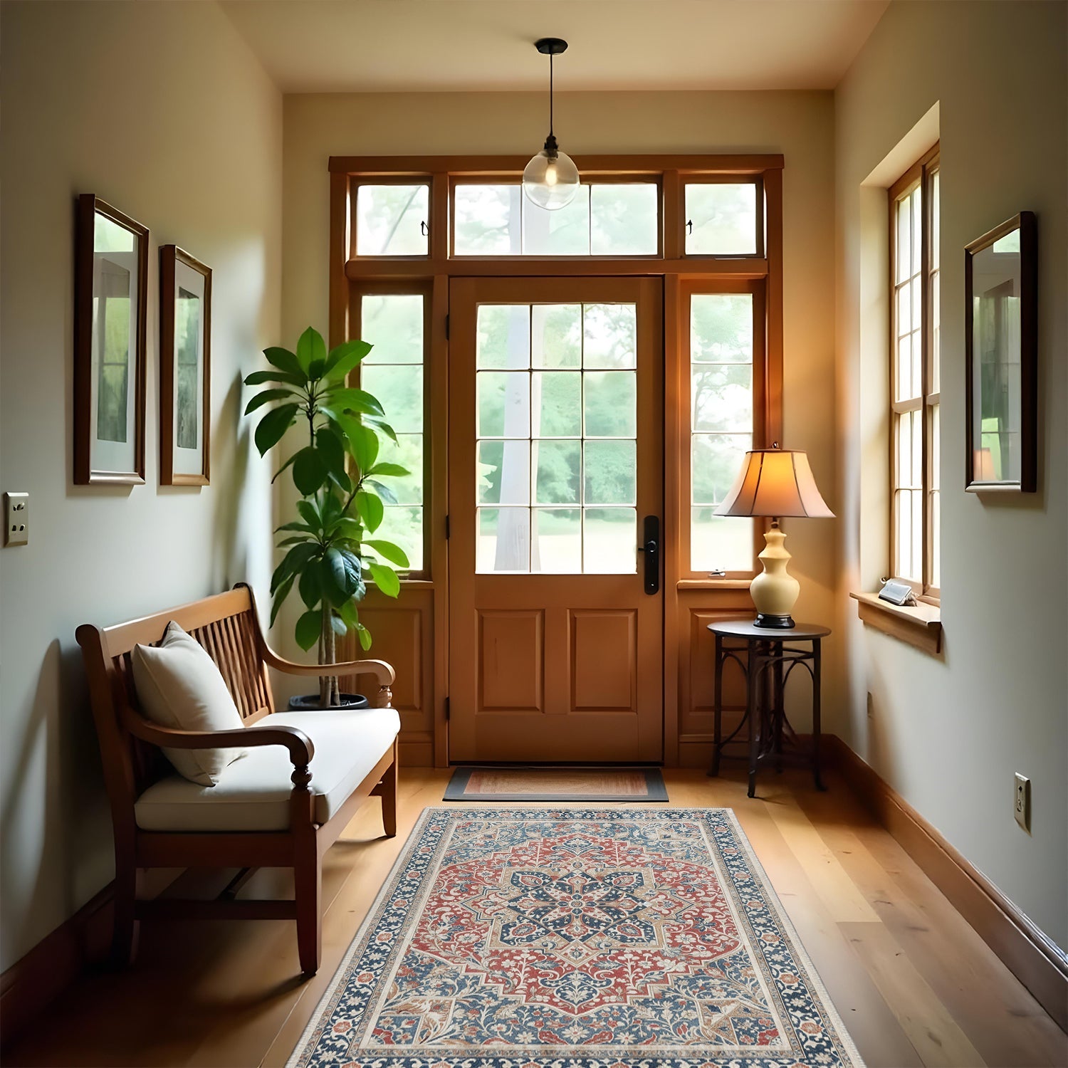 Massif Machine Washable Area Rug