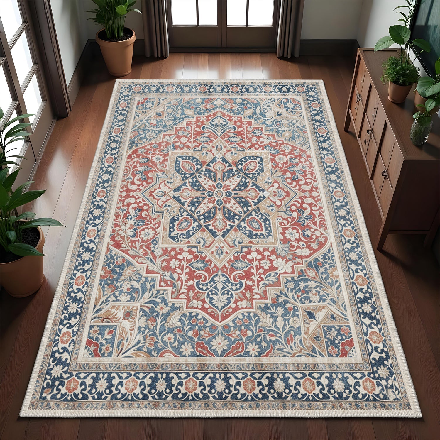 Massif Machine Washable Area Rug