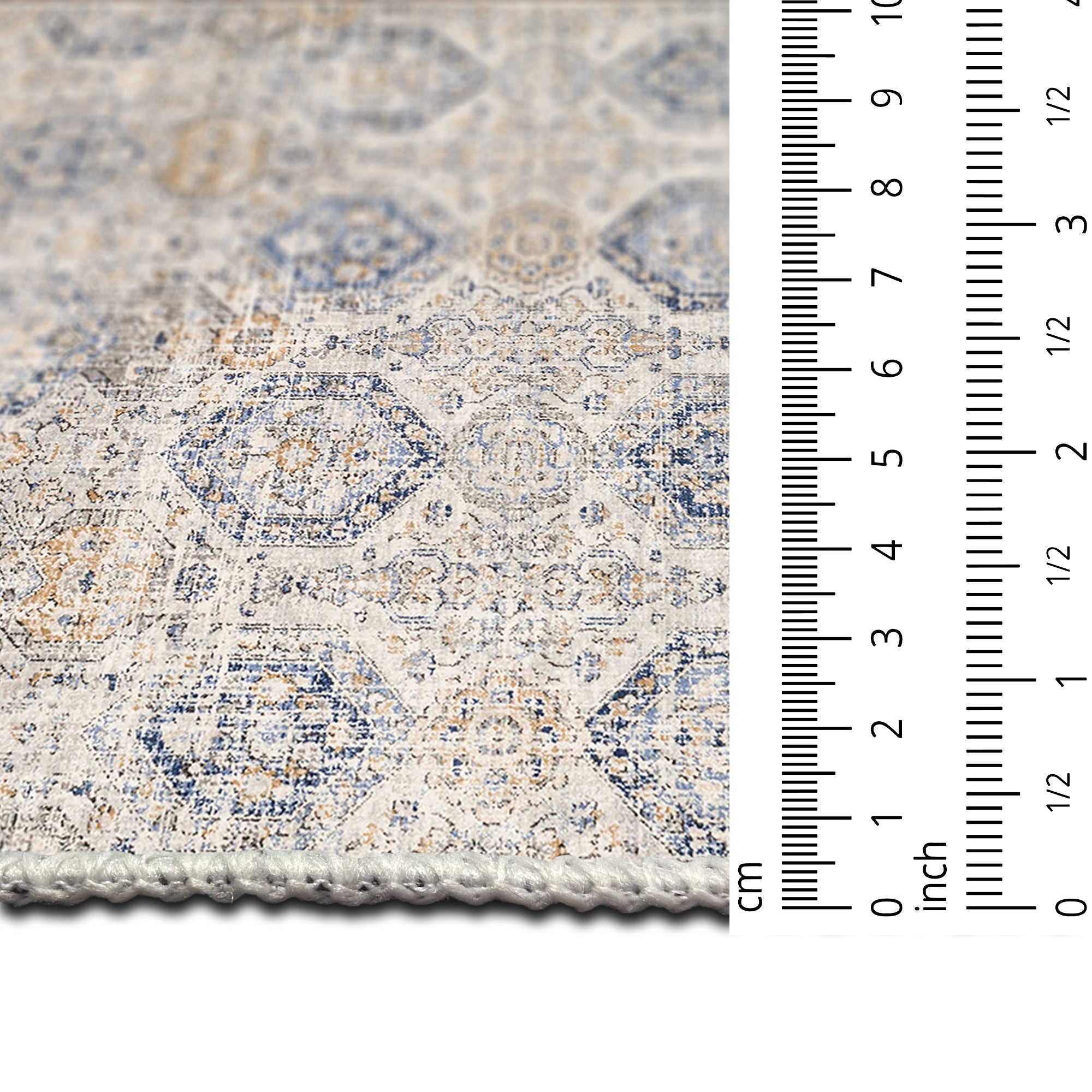 Narodnaya Machine Washable Area Rug